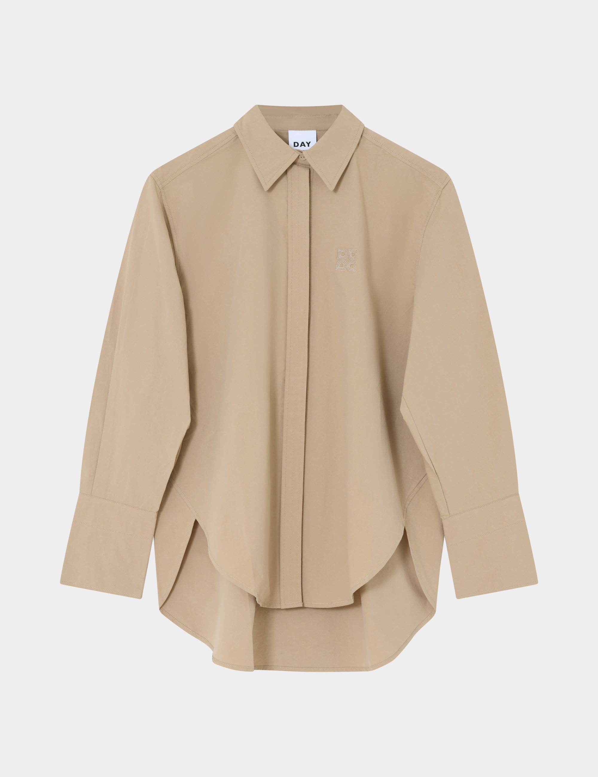 DAY Birger ét Mikkelsen DAYZoe - Cottaline Shirt 500124 TAUPE