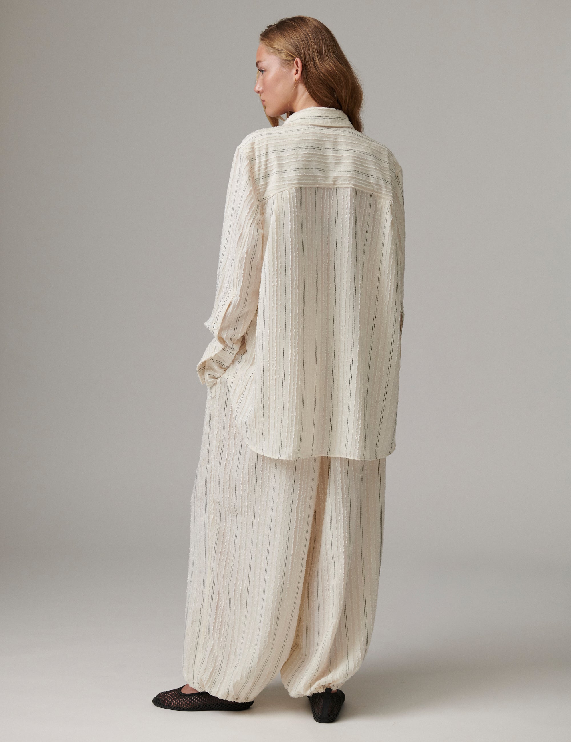DAY Birger ét Mikkelsen DAYZoe - Raw Stripe Shirt 01022 Jet Stream