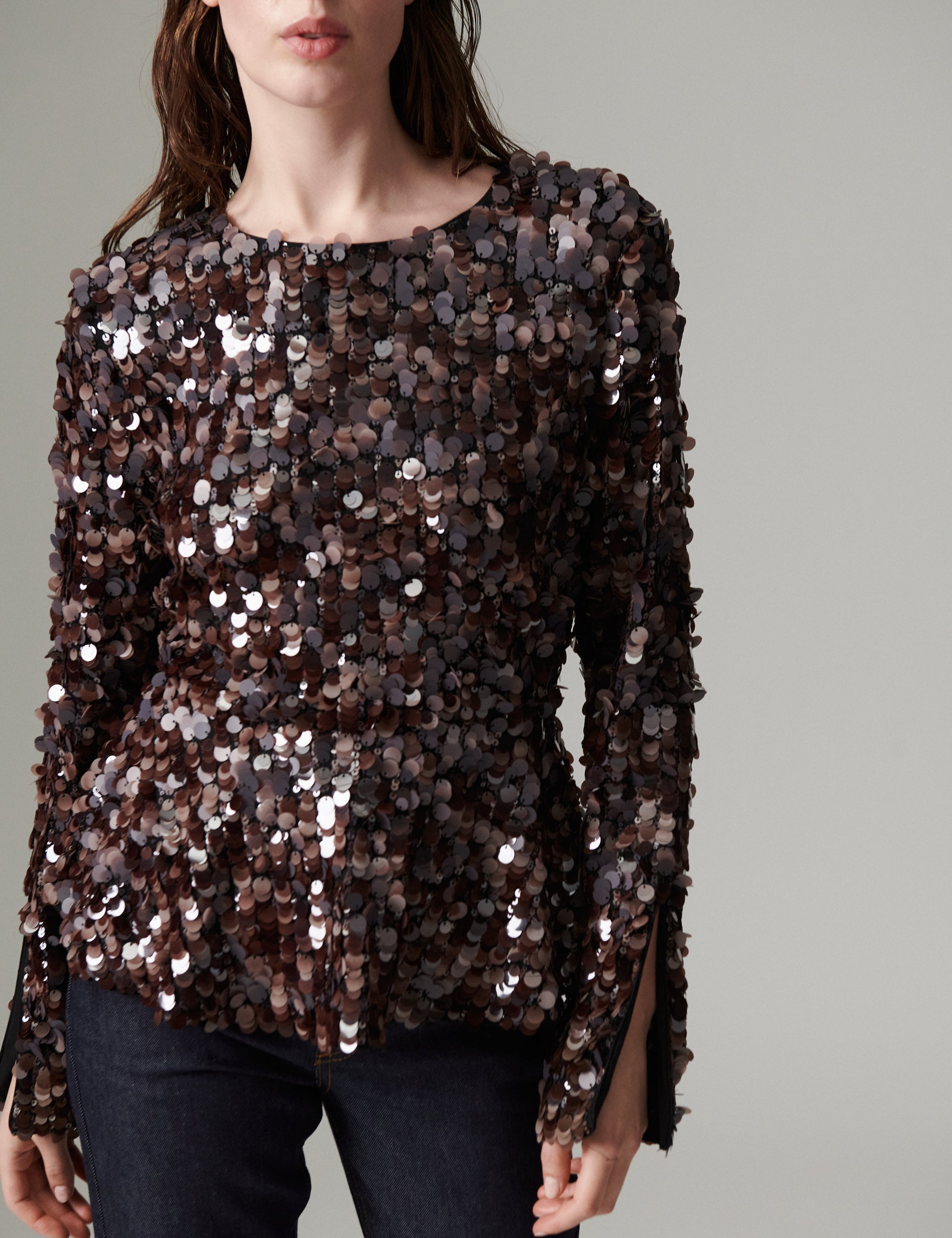 DAY Birger ét Mikkelsen DAYZola - Shimmy Blouse 191018 Ganache