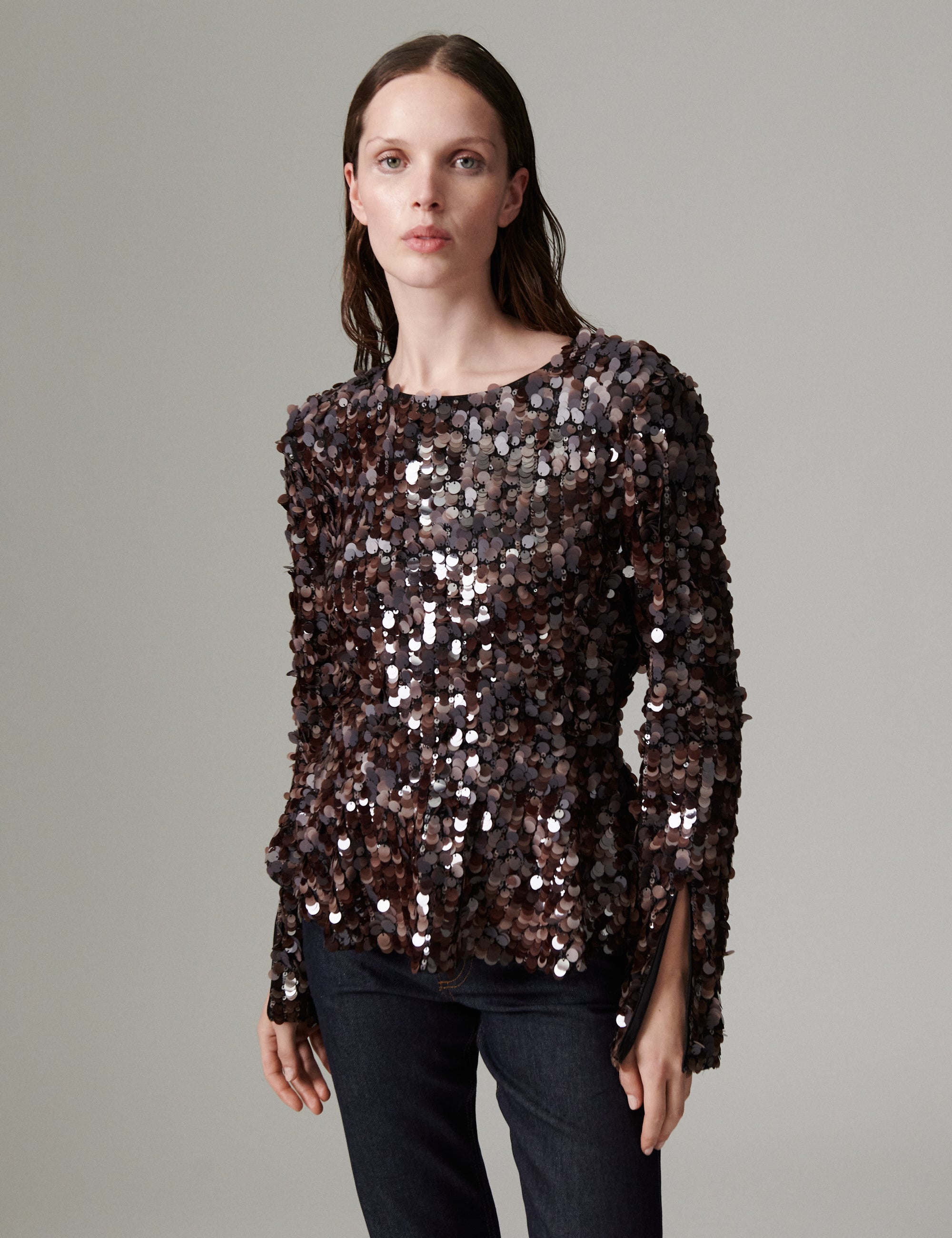 DAY Birger ét Mikkelsen DAYZola - Shimmy Blouse 191018 Ganache