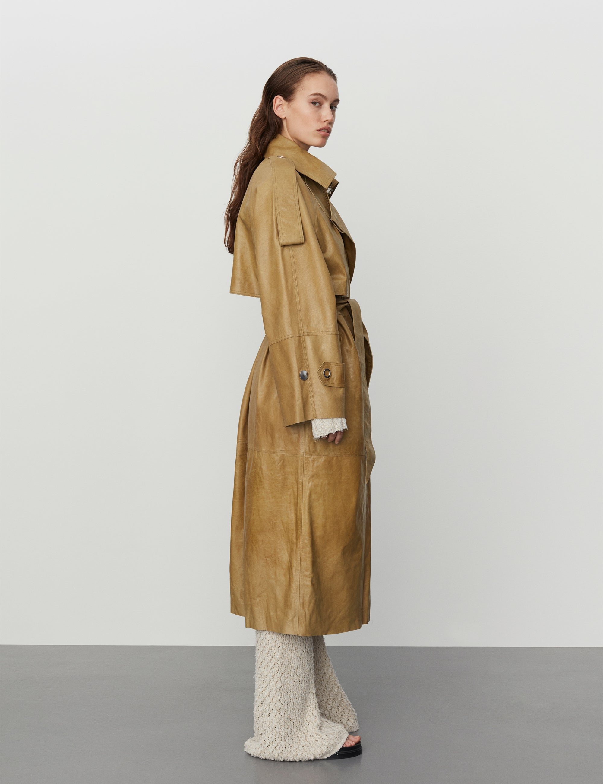 DAY Birger ét Mikkelsen Dante - Refined Lamb Jacket 160726 KHAKI