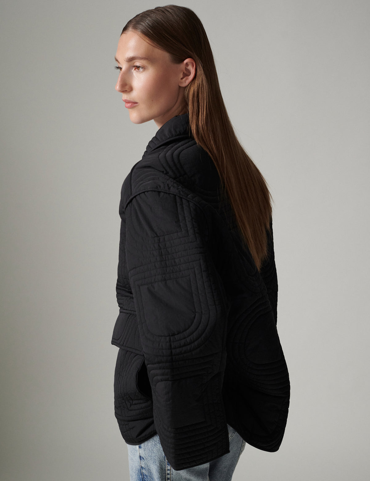 DAY Birger ét Mikkelsen DayKojo - Rhombus quilt - Jacket Jacket 190303 Black