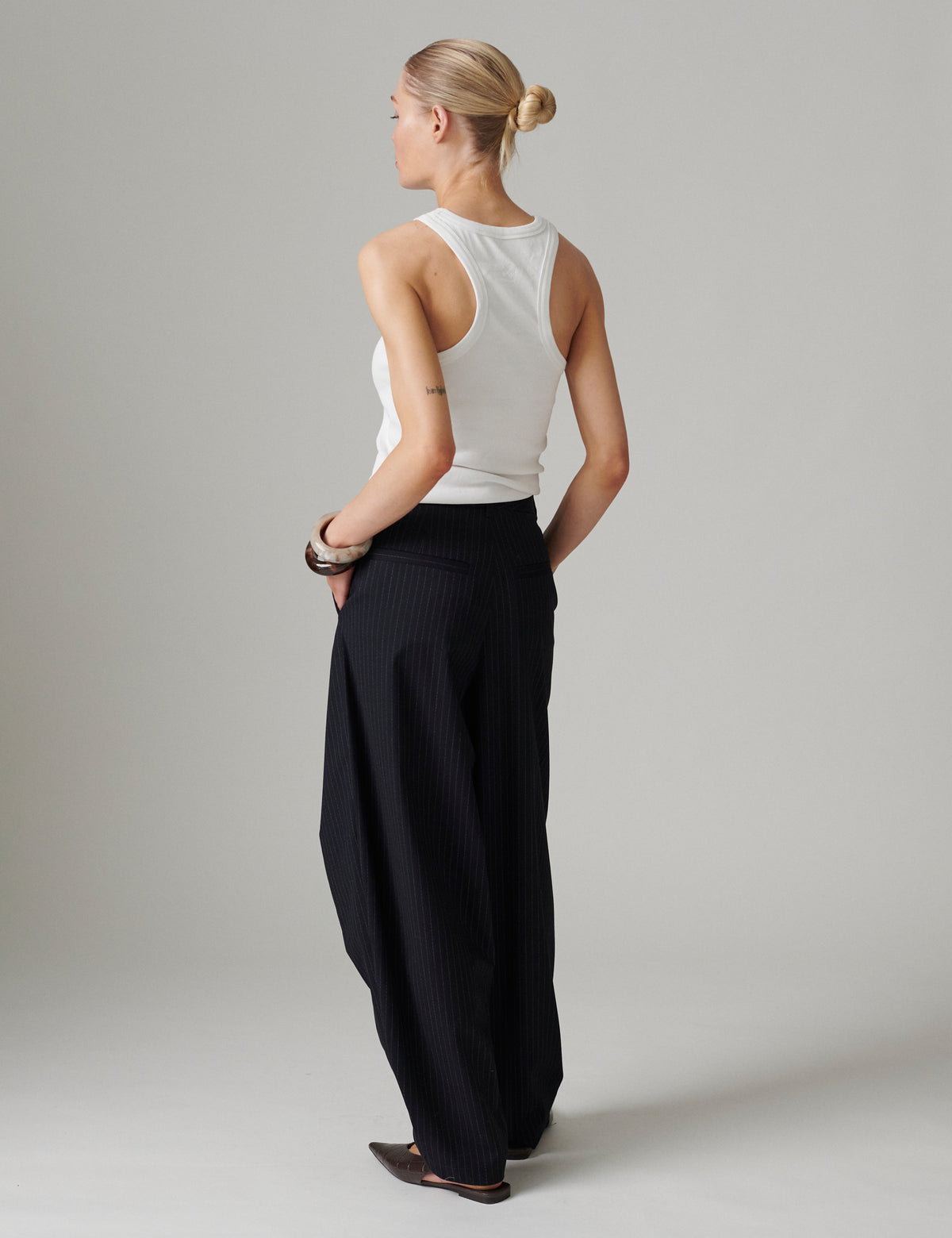 DAY Birger ét Mikkelsen DayPlio - Stroke - Pants Pants 194010 TOTAL ECLIPSE