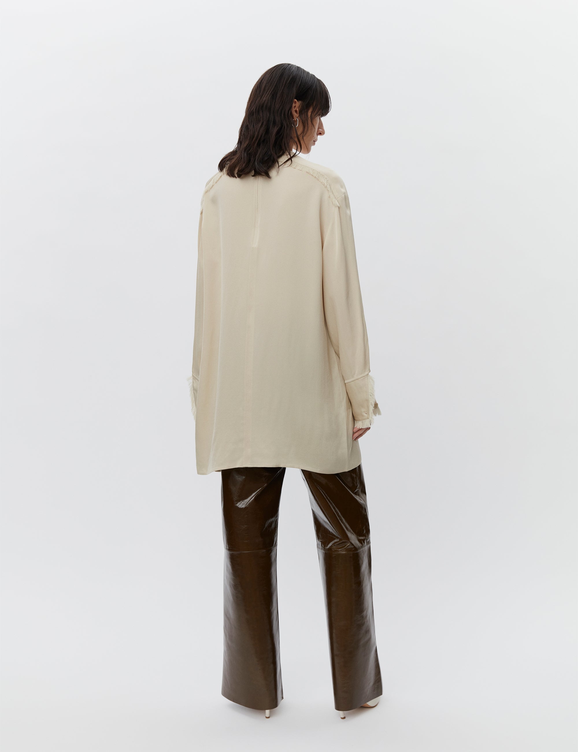 DAY Birger ét Mikkelsen Debbie - Matte Crepe Shirts & Blouses 131105 BROWN RICE