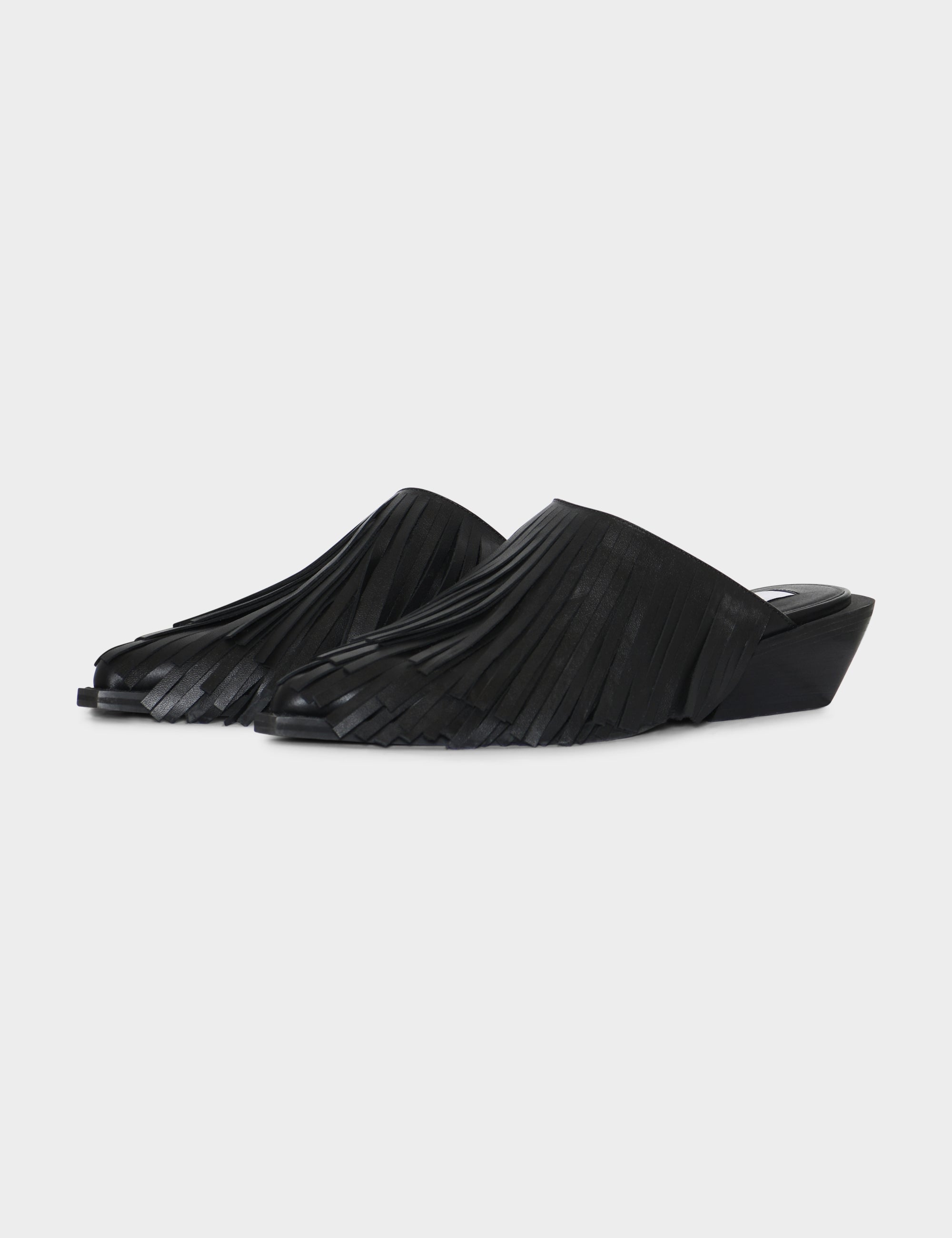 DAY Birger ét Mikkelsen Dever Fringes - Mules Mules 190303 Black