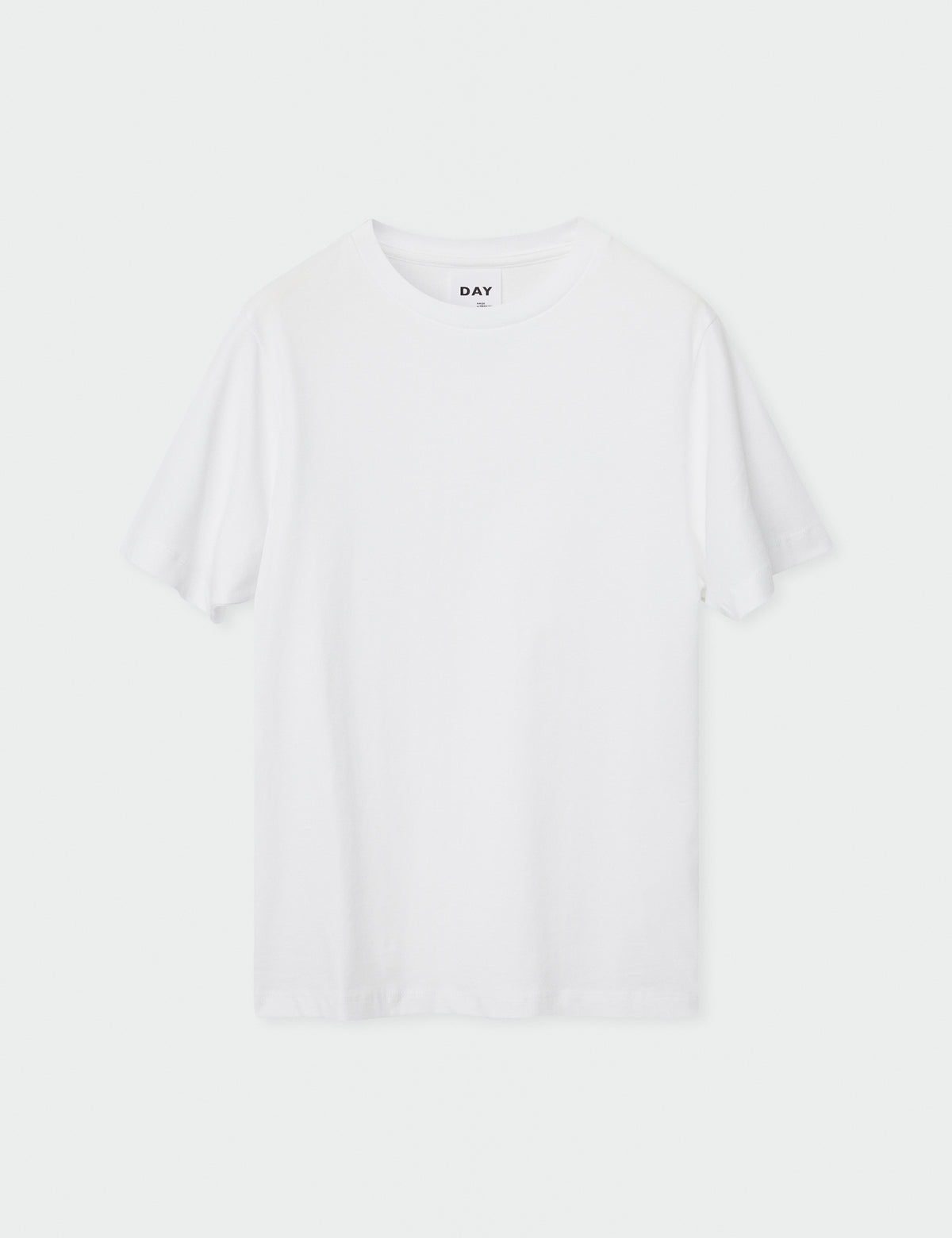 DAY Birger ét Mikkelsen Drew - Heavy Jersey Tops & T-Shirts 110601 Bright White