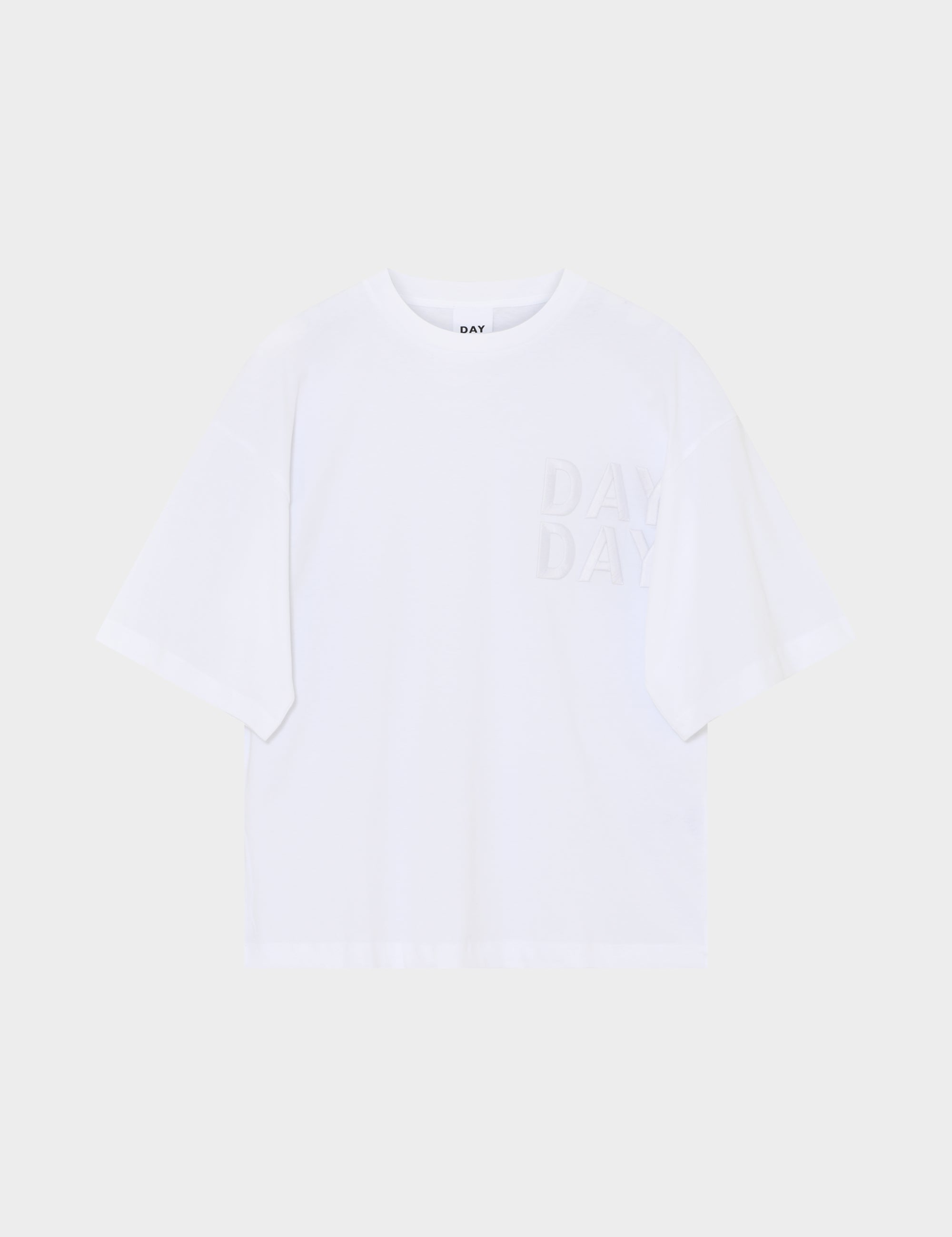 Drew Jersey Top in Bright White Drew Jersey Top in Bright White