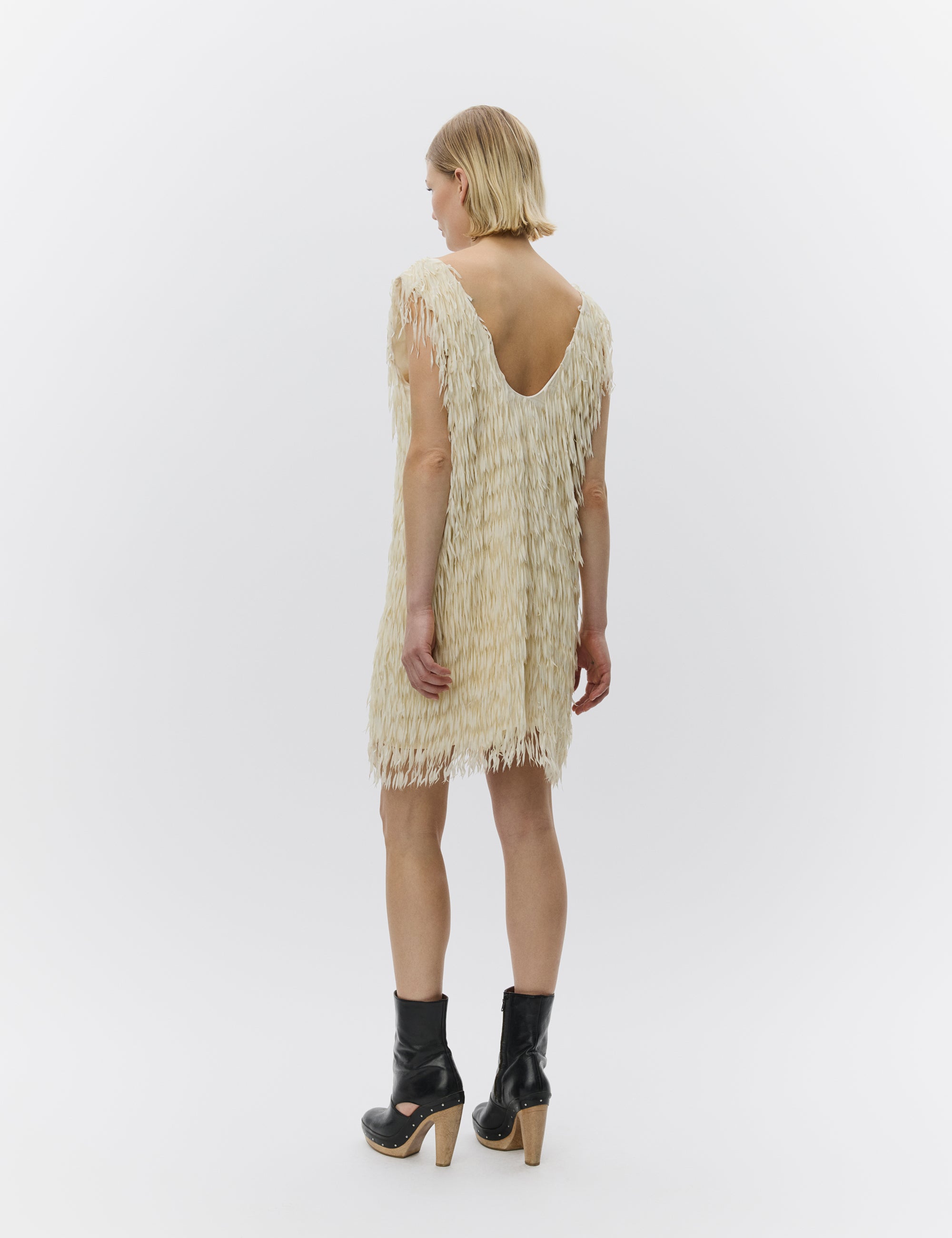 DAY Birger ét Mikkelsen Durant- Delicate Fringes Dress 120110 PISTACHIO SHELL.