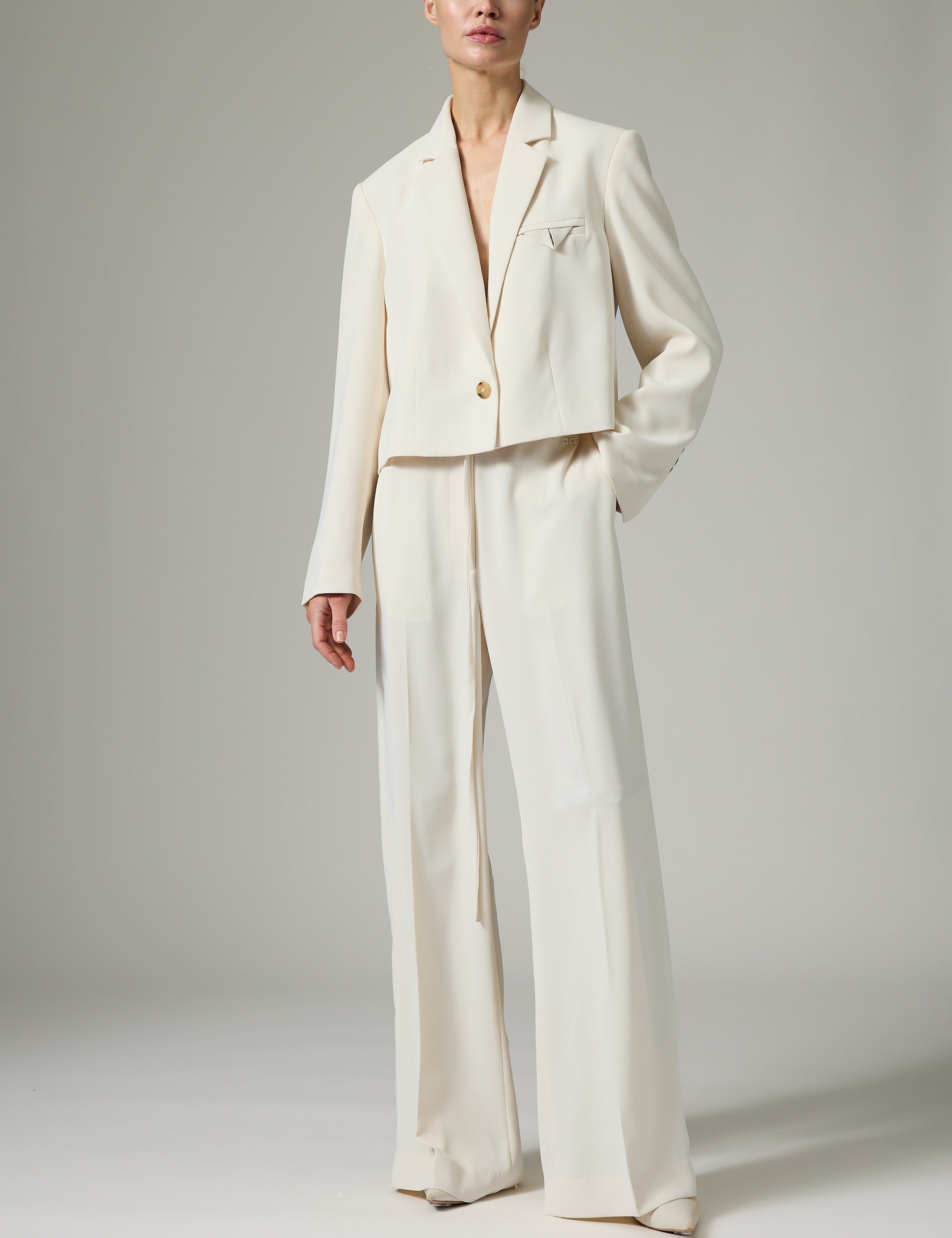 DAY Birger ét Mikkelsen Edie - Classic Gabardine Blazer 01002 Ivory Shade