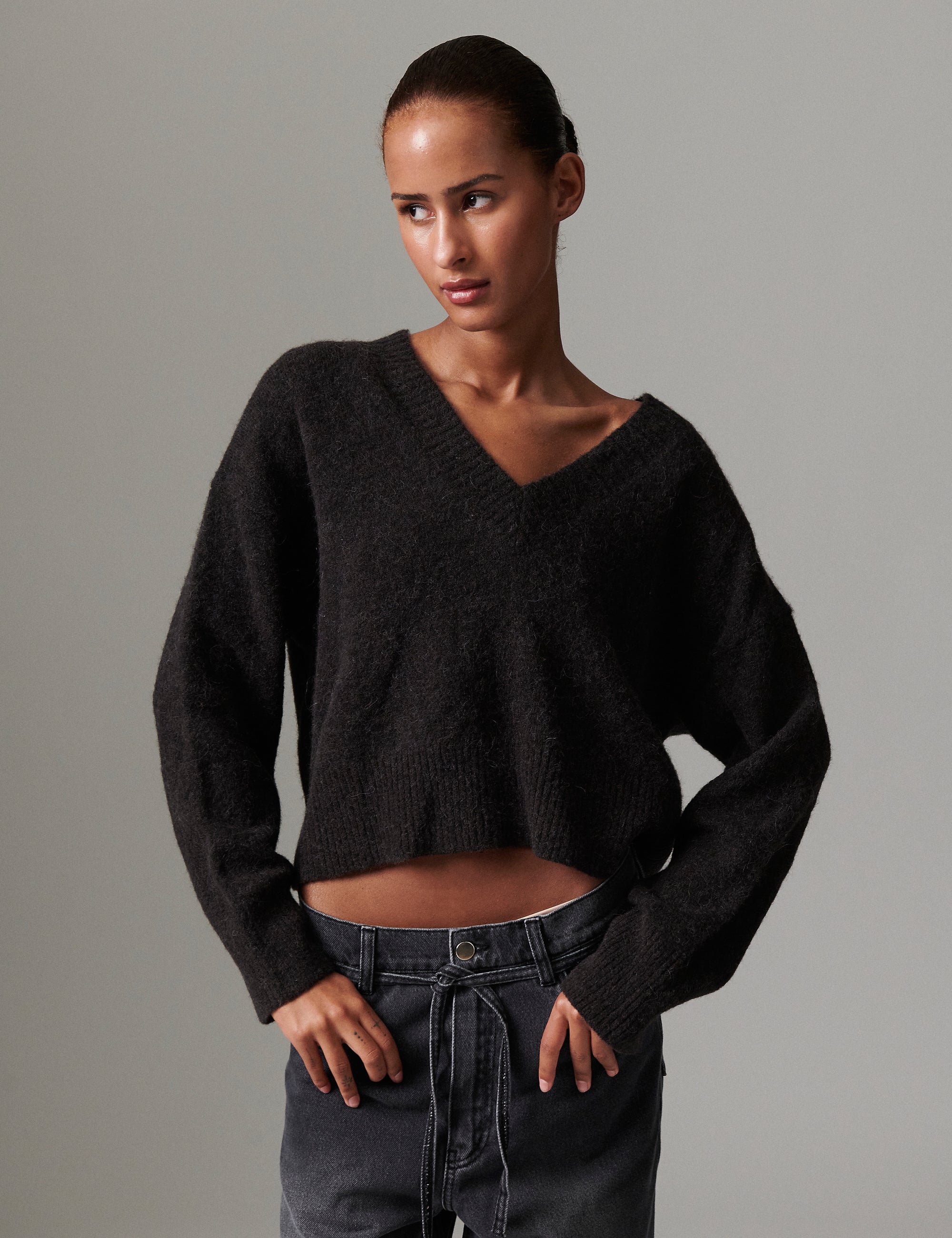 DAY Birger ét Mikkelsen Elezi - Cozy Days Pullover 191103 ESPRESSO