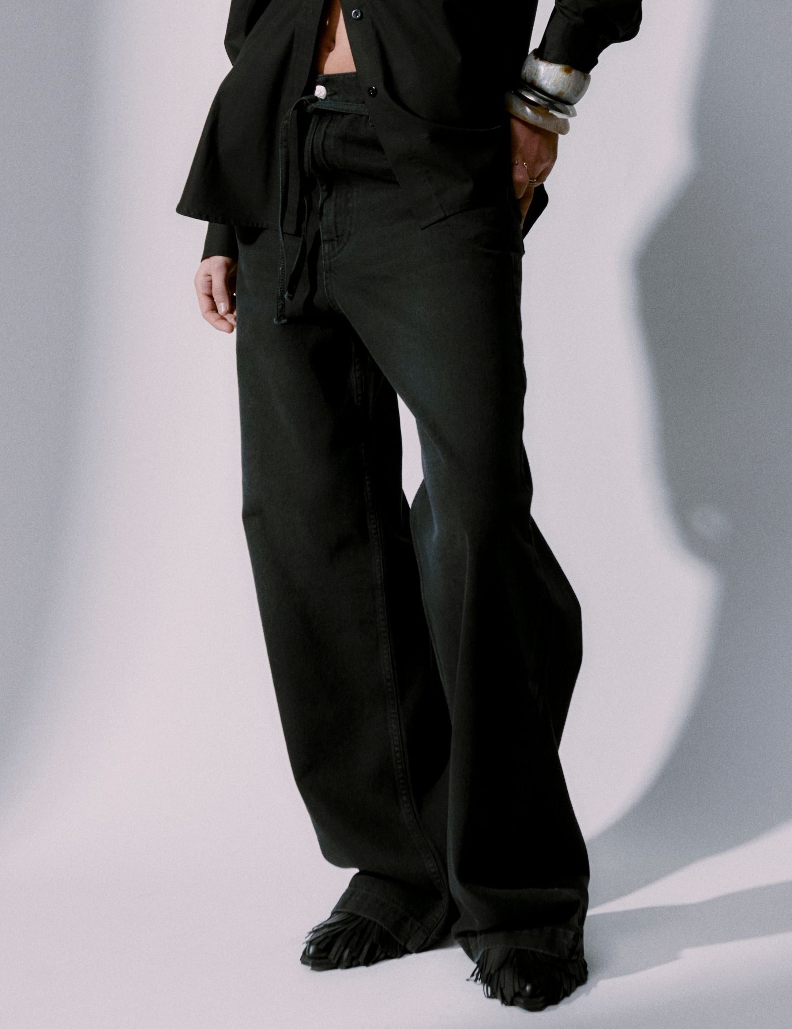 DAY Birger ét Mikkelsen Elijah - Black Denim Pants 190303 Black