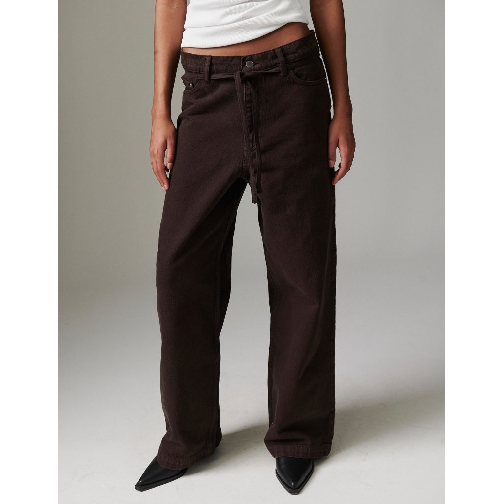 DAY Birger ét Mikkelsen Elijah - Soft Canvas Twill Pants 191016 JAVA