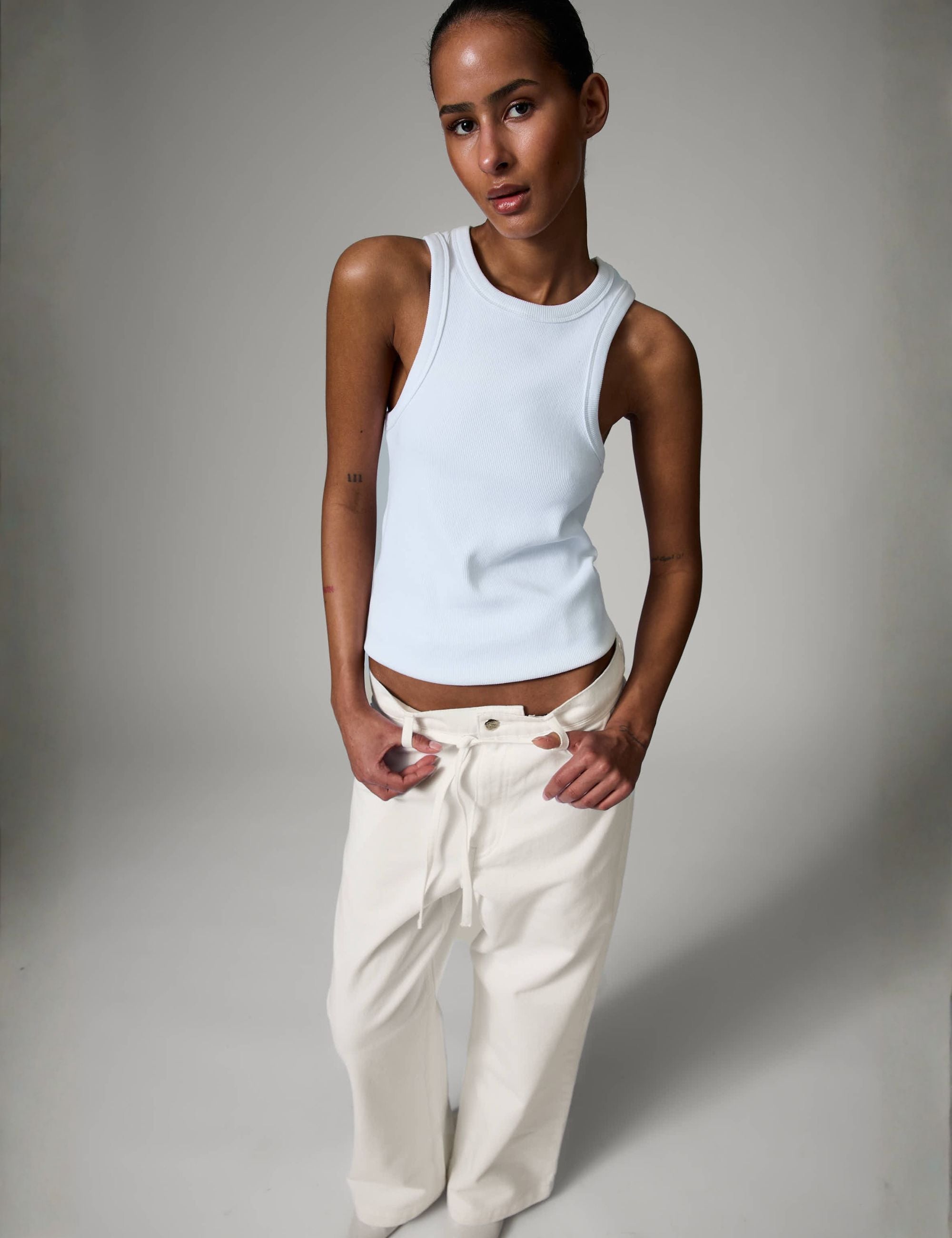 DAY Birger ét Mikkelsen Elijah - Soft White Denim Jeans 110605 Jet Stream