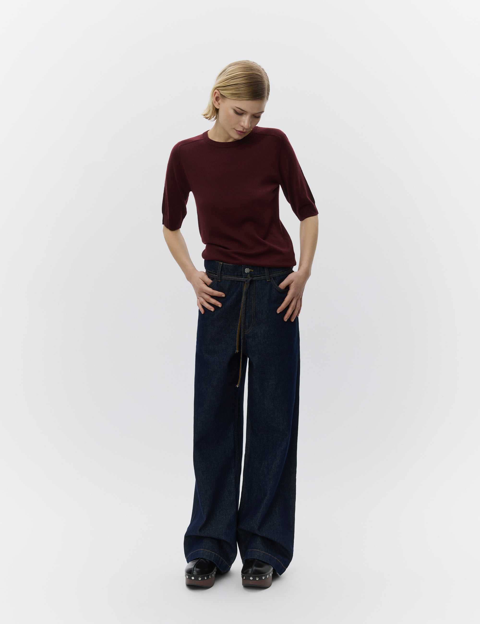 DAY Birger ét Mikkelsen Elijah - Unwashed Blue Jeans D024 Dark Blue