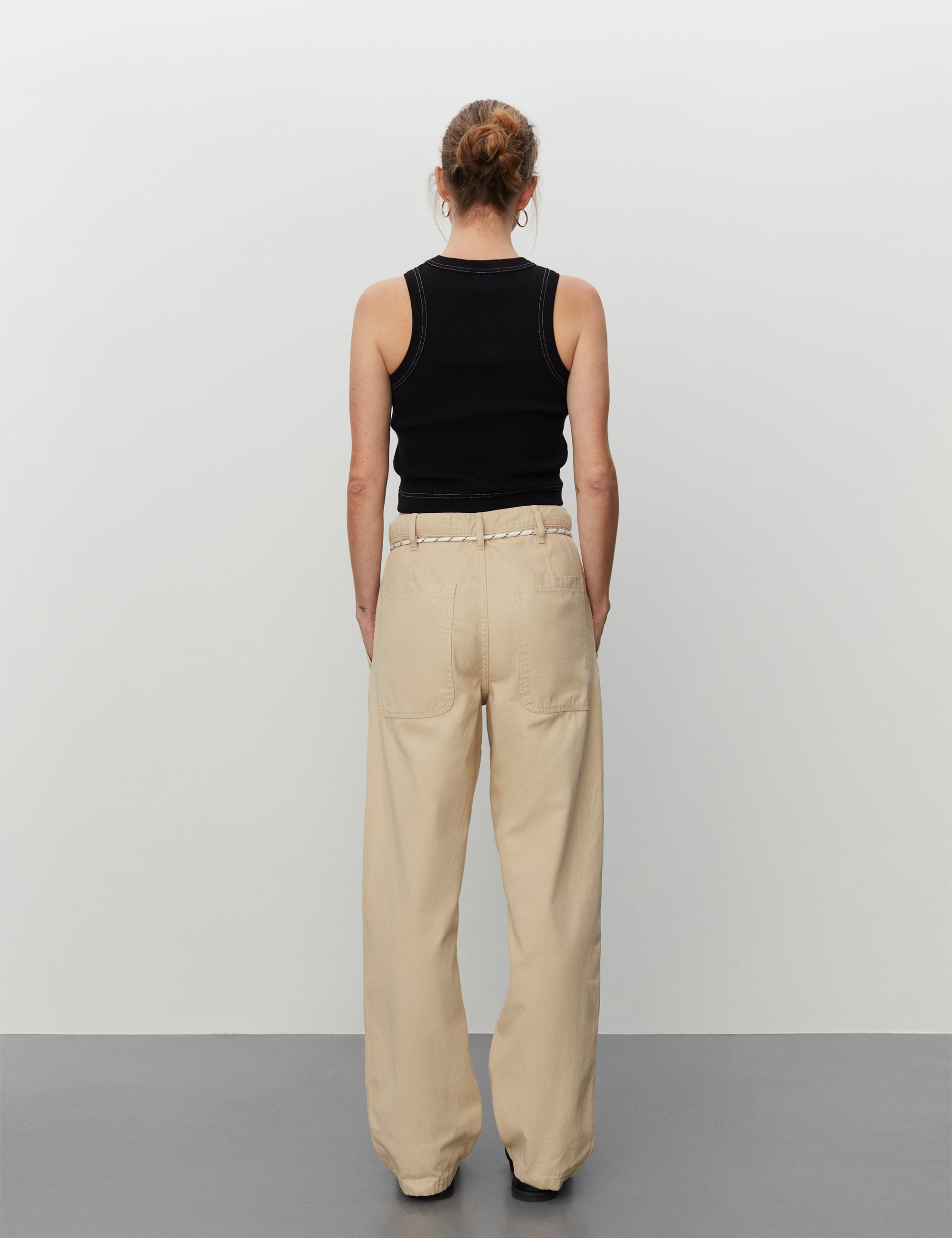 DAY Birger ét Mikkelsen Elise - Heavy Rib Tops & T-Shirts 190303 Black