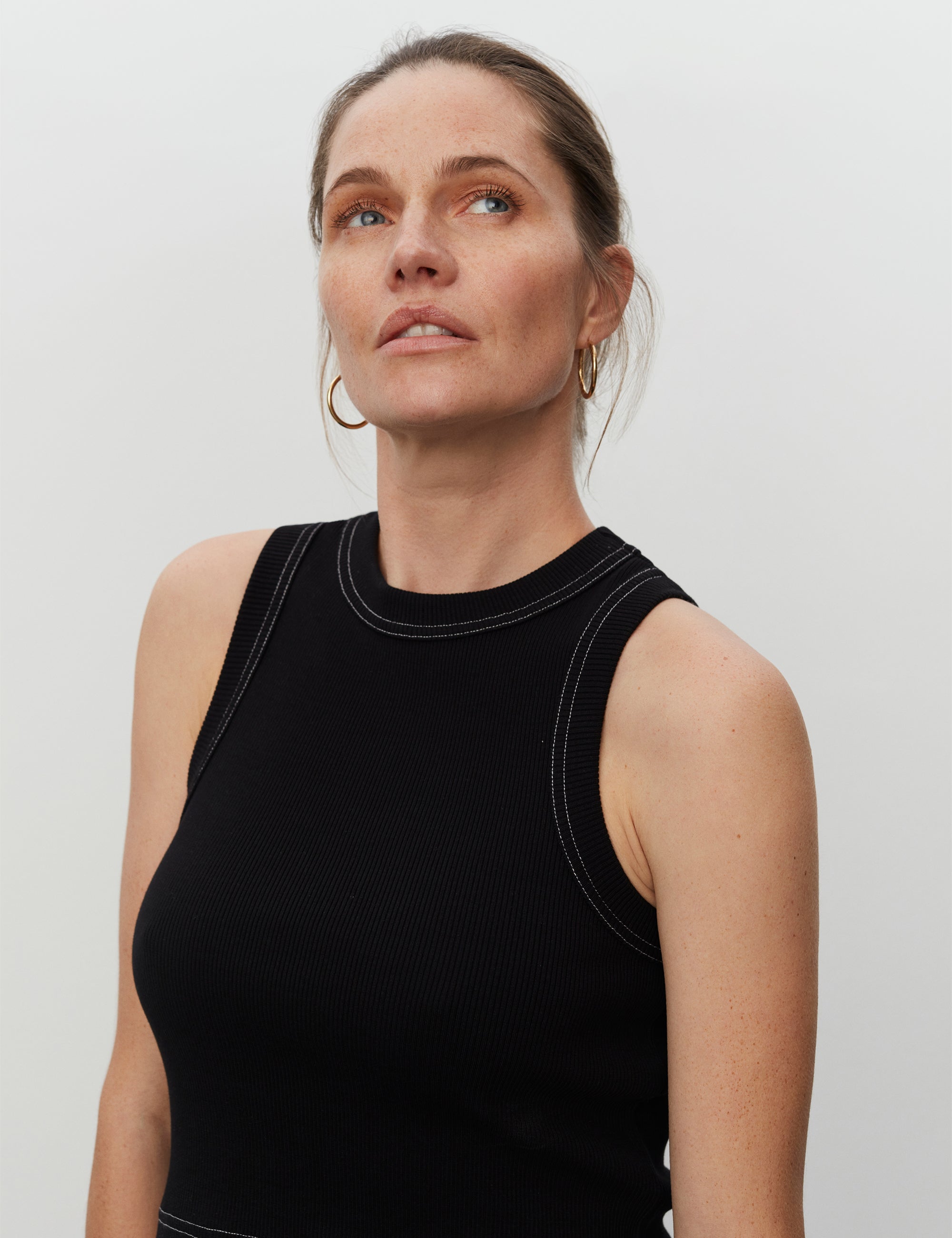 DAY Birger ét Mikkelsen Elise - Heavy Rib Tops & T-Shirts 190303 Black