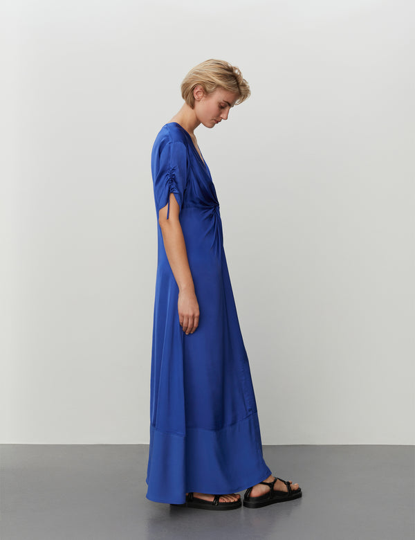 DAY Birger ét Mikkelsen Eloise - Fluid Viscose Dress 500067 STRATOSPHERIC BLUE