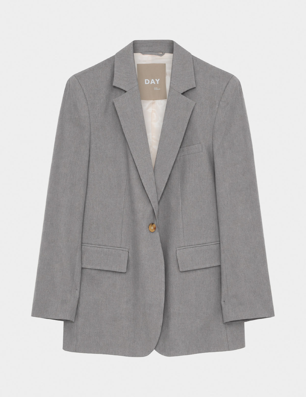 DAY Birger ét Mikkelsen Elton - Classic Gab - Blazer Blazer 500006 Medium Grey Melange