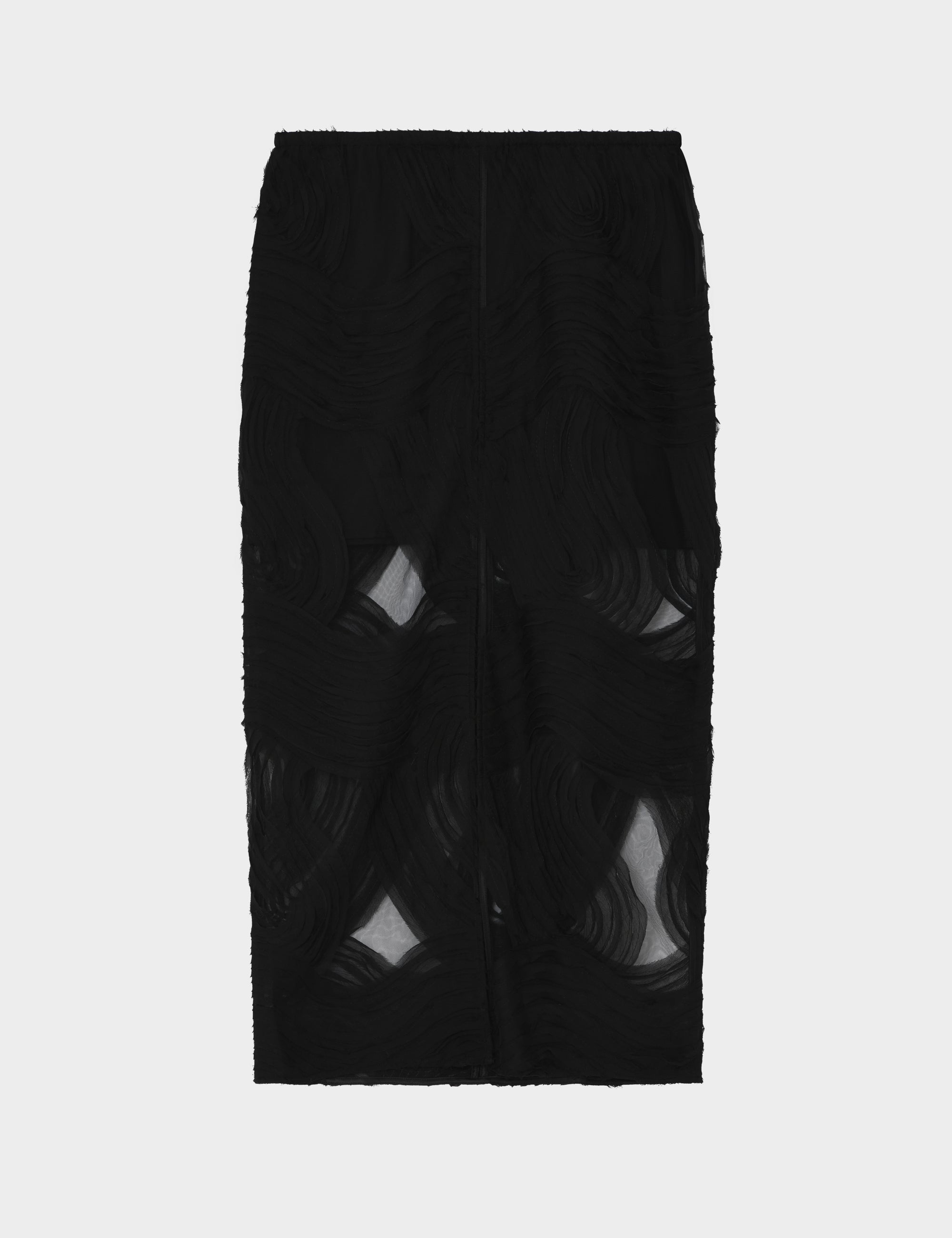 Emsa - Crochet Lacy - Skirt - Black