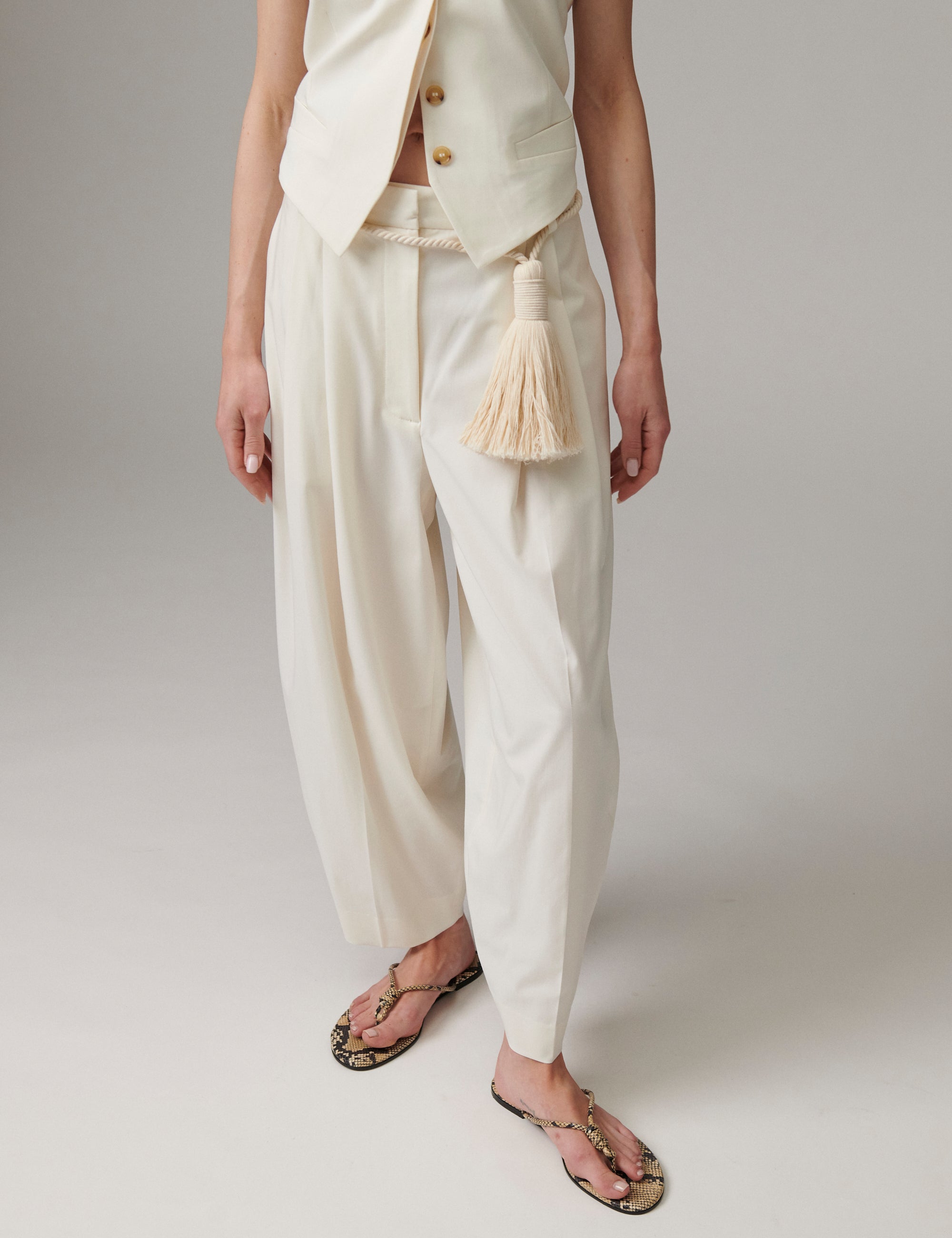 DAY Birger ét Mikkelsen Enora - Classic Gab - Pants Pants 110605 Jet Stream