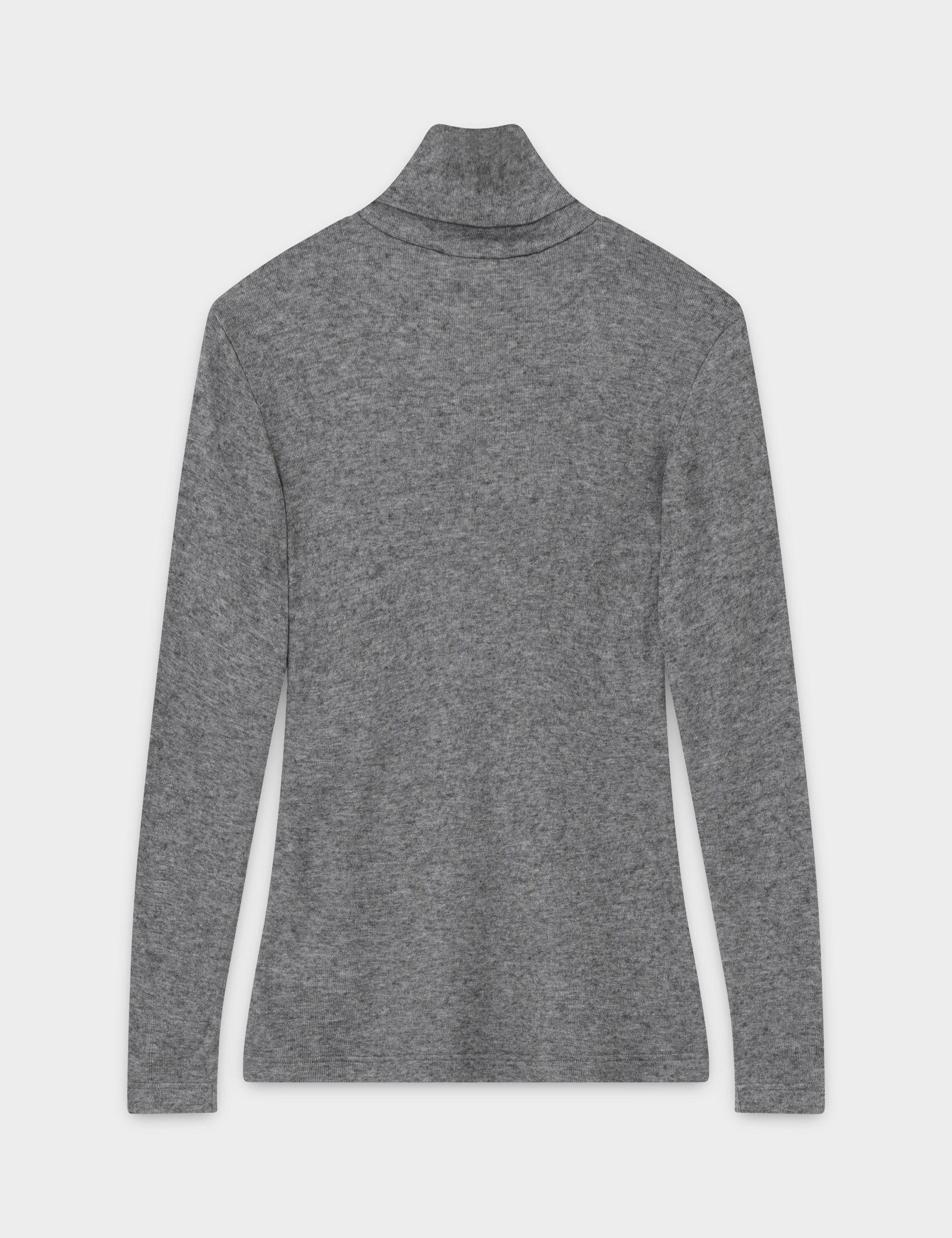 DAY Birger ét Mikkelsen Eve - Soft Wool Tops & T-Shirts 500006 MEDIUM GREY MELANGE