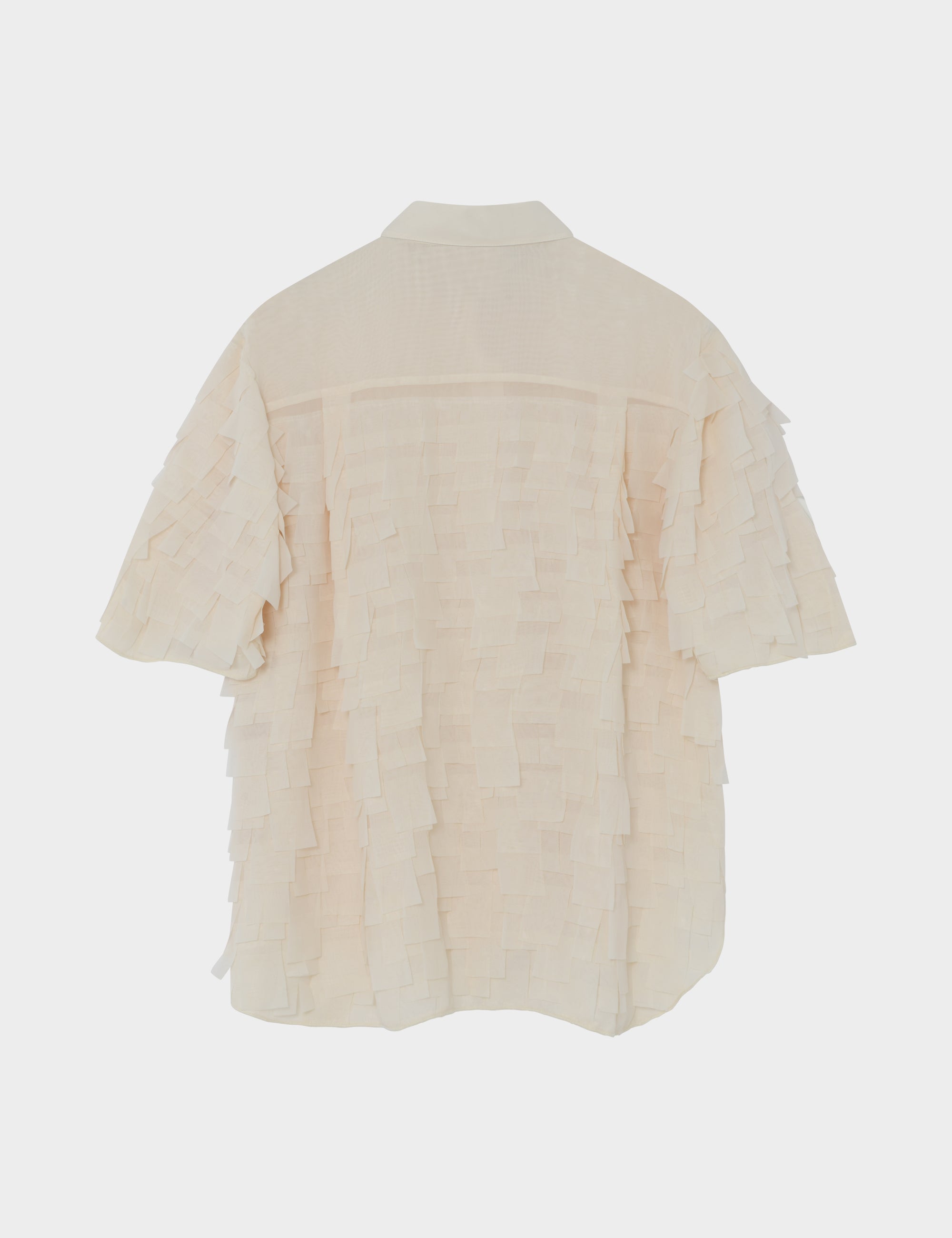 DAY Birger ét Mikkelsen Figo - Chiffon Fringe Shirts & Blouses 110605 JET STREAM