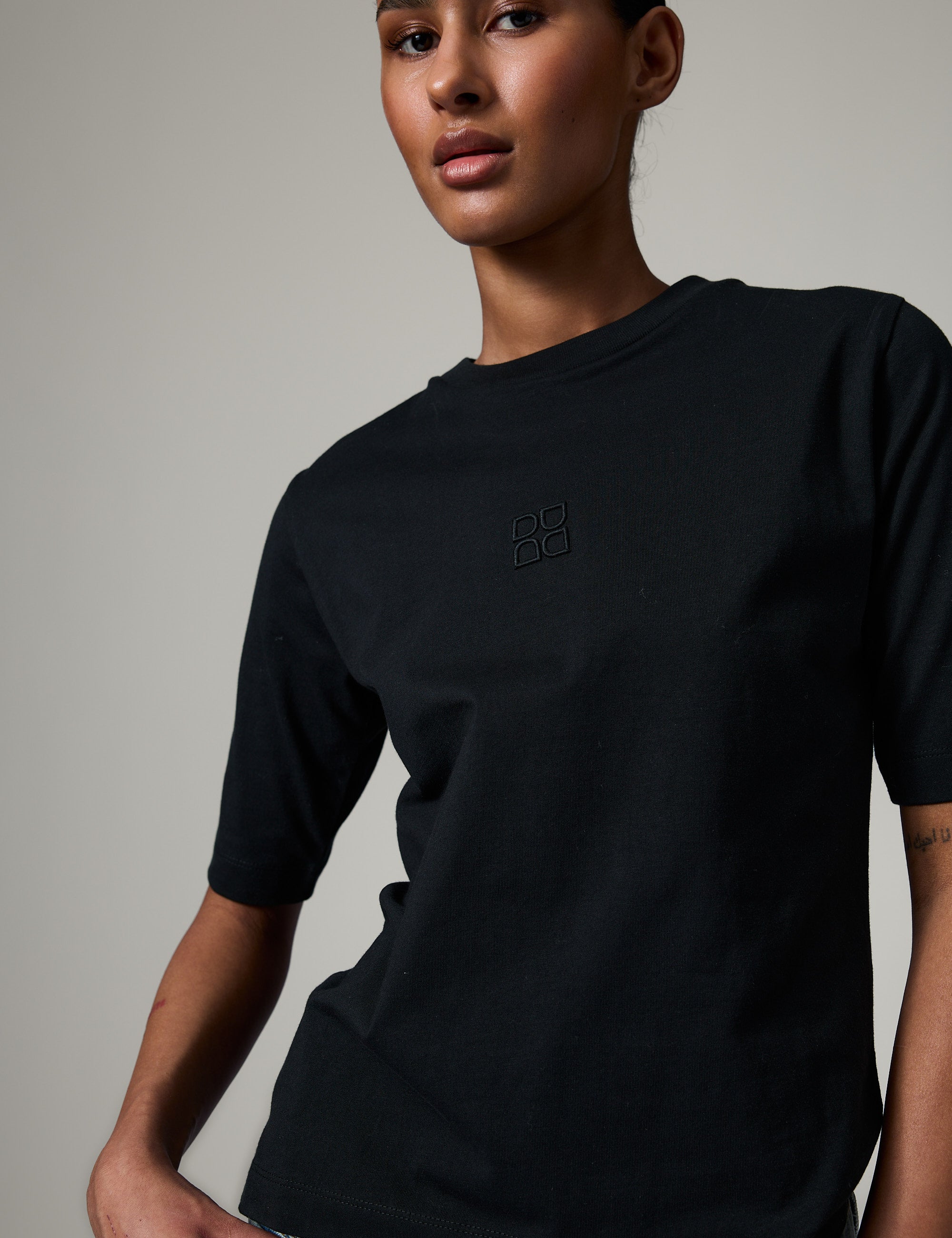 DAY Birger ét Mikkelsen Fipo - Heavy Jersey - T-shirt T-shirt 190303 Black