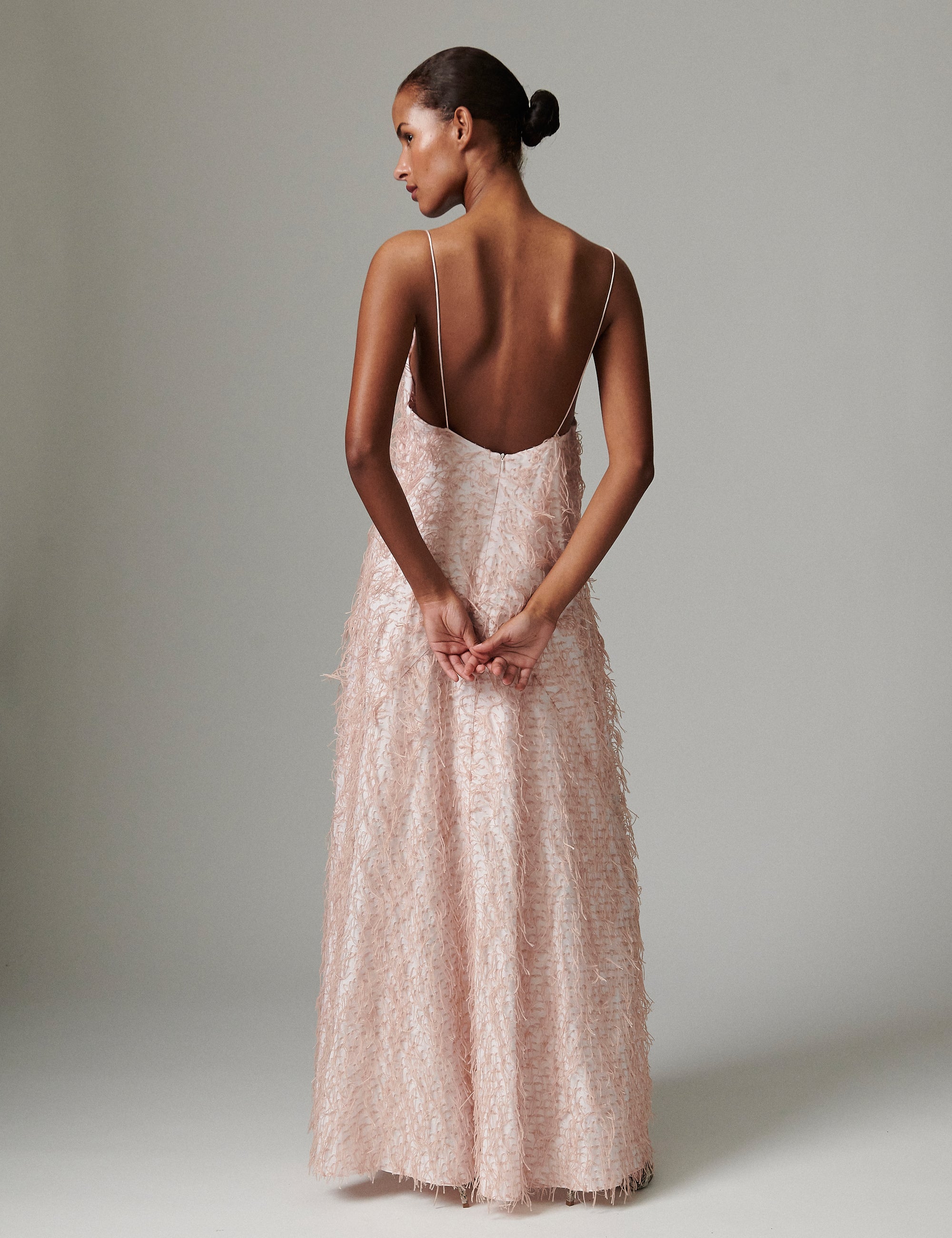 DAY Birger ét Mikkelsen Flio - Dobby Fringe Dress 112511 SHRINKING VIOLET