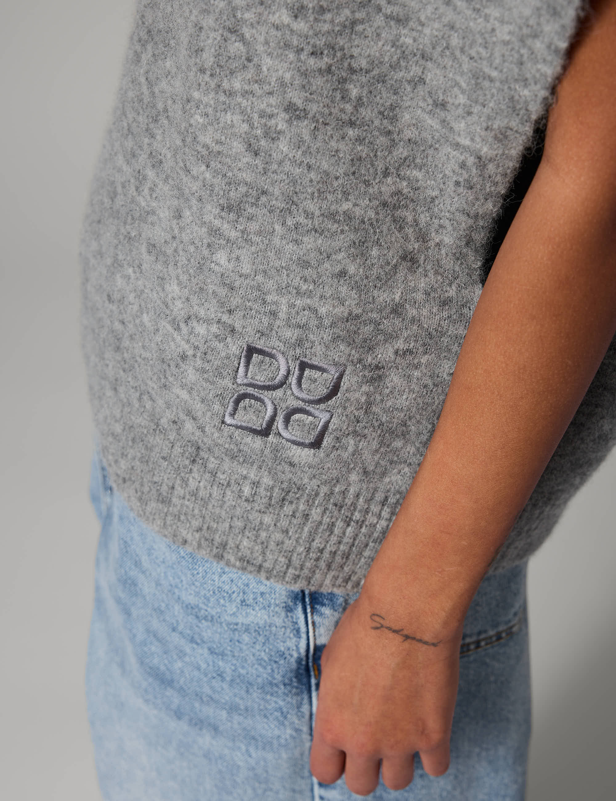 DAY Birger ét Mikkelsen Frodie - Cozy Days Vest 500056 Grey Melange