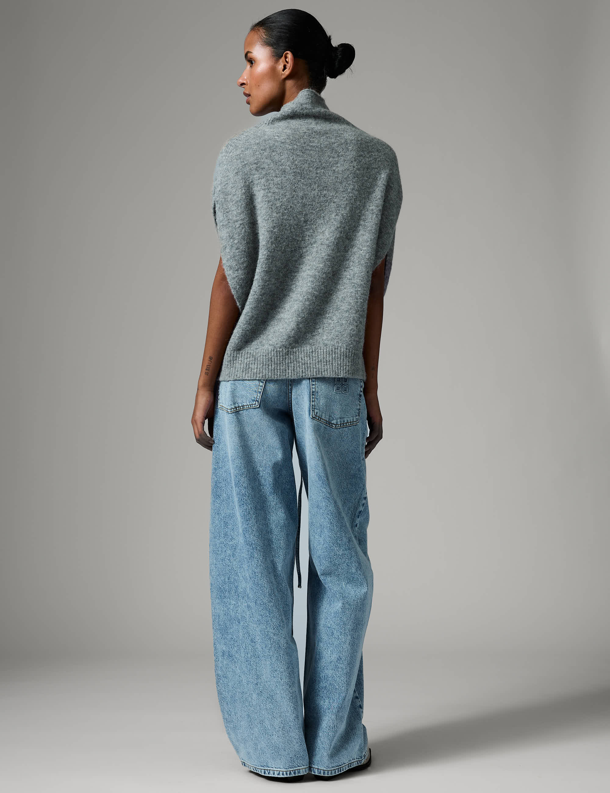Frodie - Cozy Days - Vest - Grey Melange
