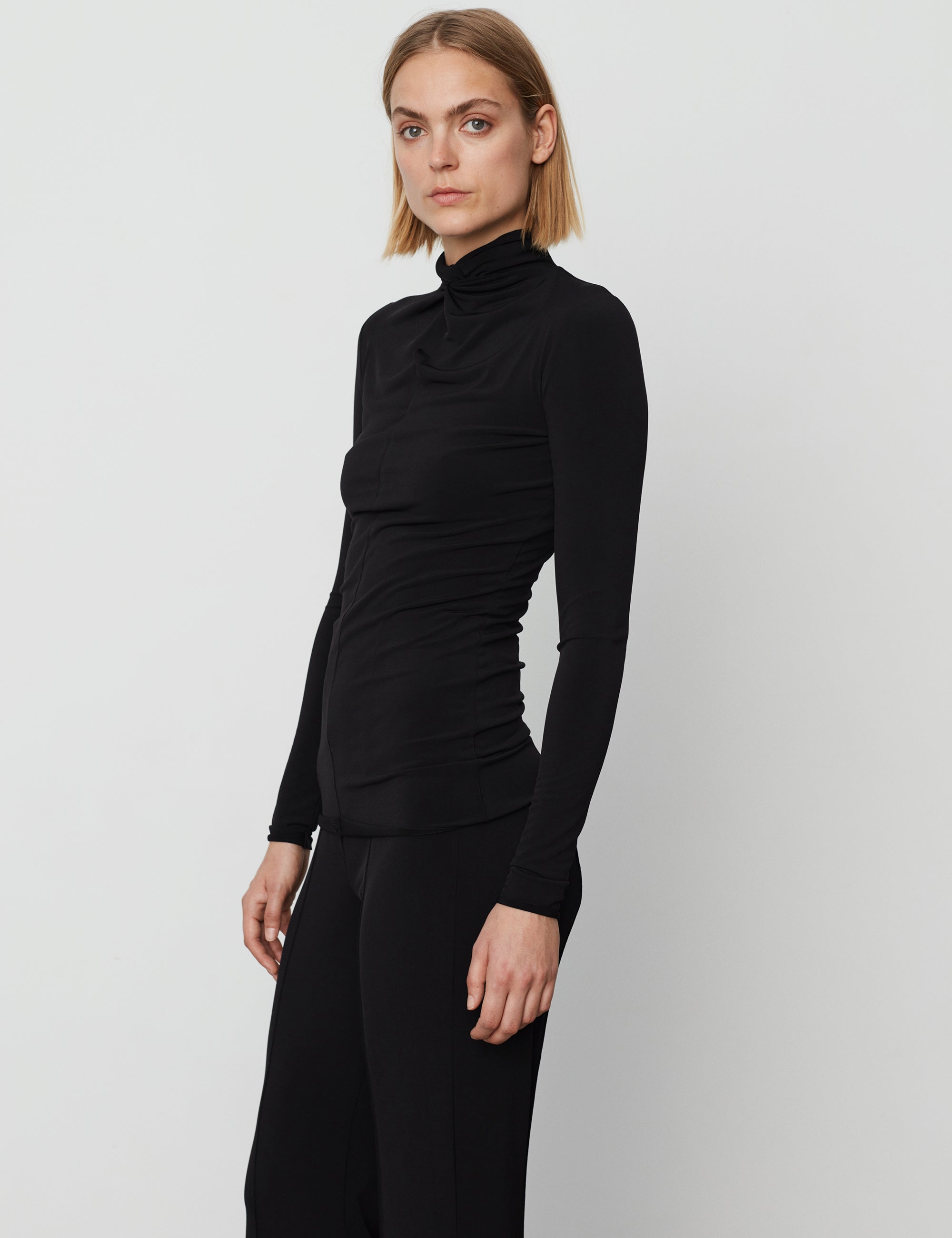 DAY Birger ét Mikkelsen Gavin - Delicate Stretch Shirts & Blouses 190303 BLACK