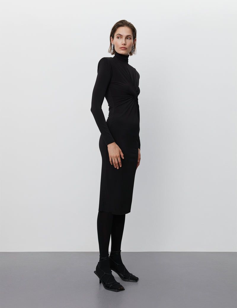 DAY Birger ét Mikkelsen Gina - Delicate Stretch Dress 190303 BLACK