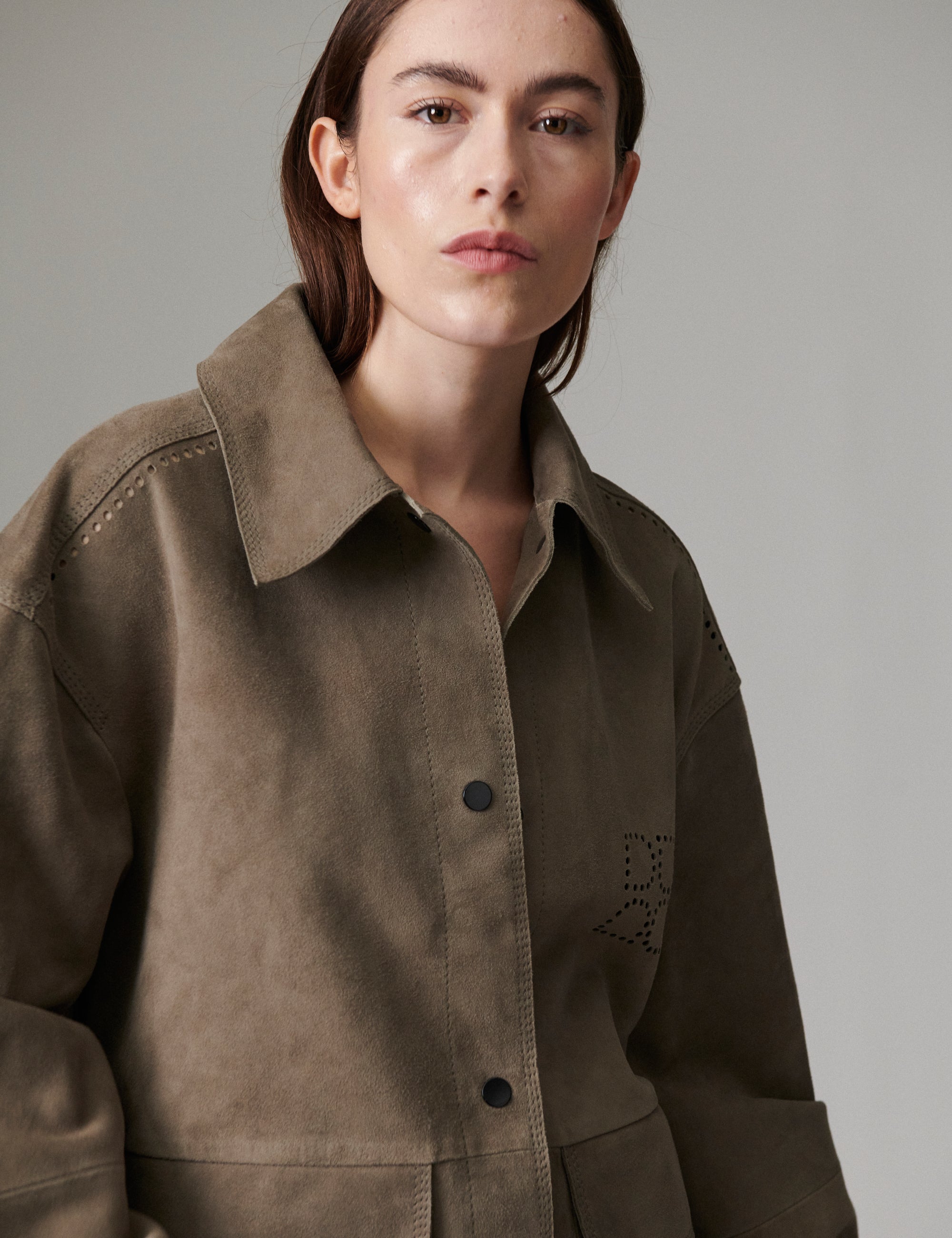 DAY Birger ét Mikkelsen Harry - Light Suede - Jacket Jacket 181112 Walnut