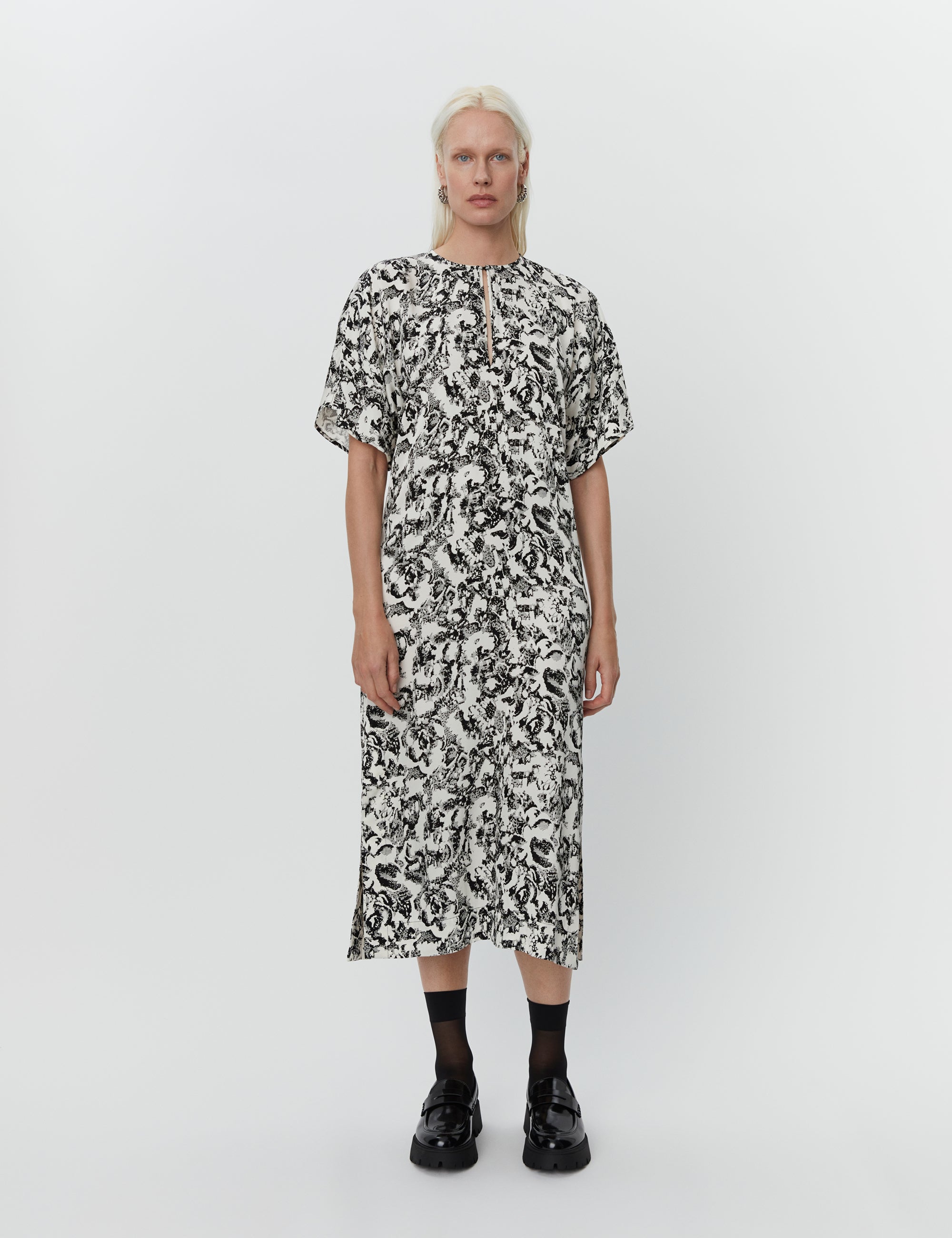 DAY Birger ét Mikkelsen Hazel - Contrast Elements RD Dress 500112 CONTRAST ELEMENTS