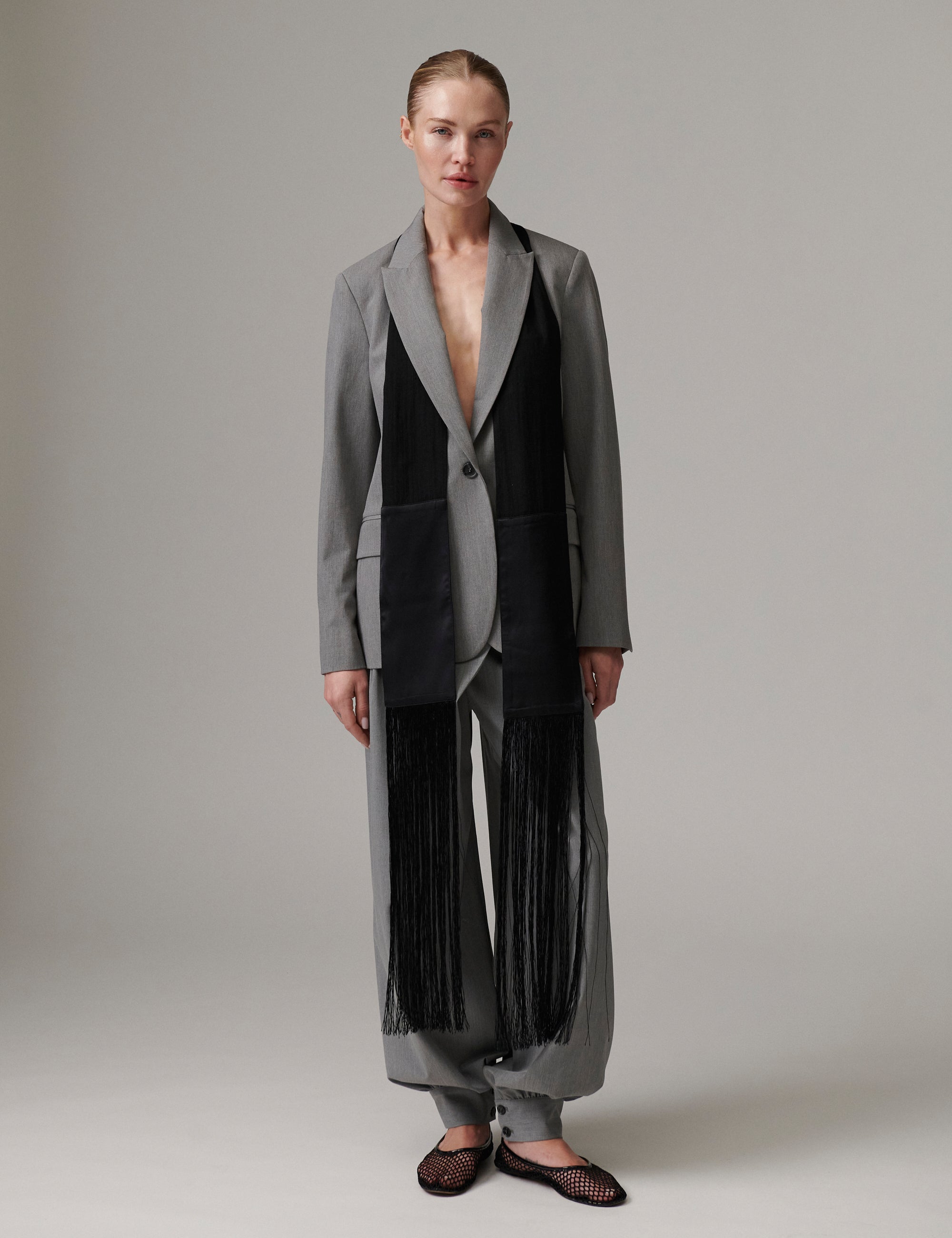 DAY Birger ét Mikkelsen Hector - Classic Gab - Blazer Blazer 500006 Medium Grey Melange