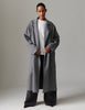 Howard - Double Faced Wool - MEDIUM GREY MELANGE