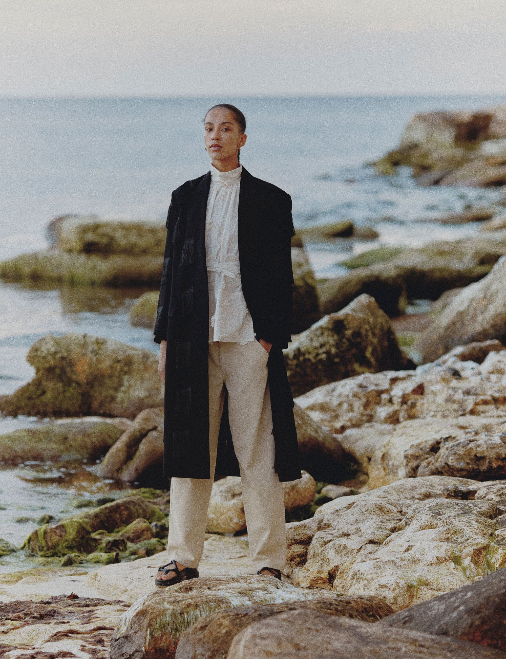 DAY Birger ét Mikkelsen Isobel - Classic Gabardine Coat 190303 Black