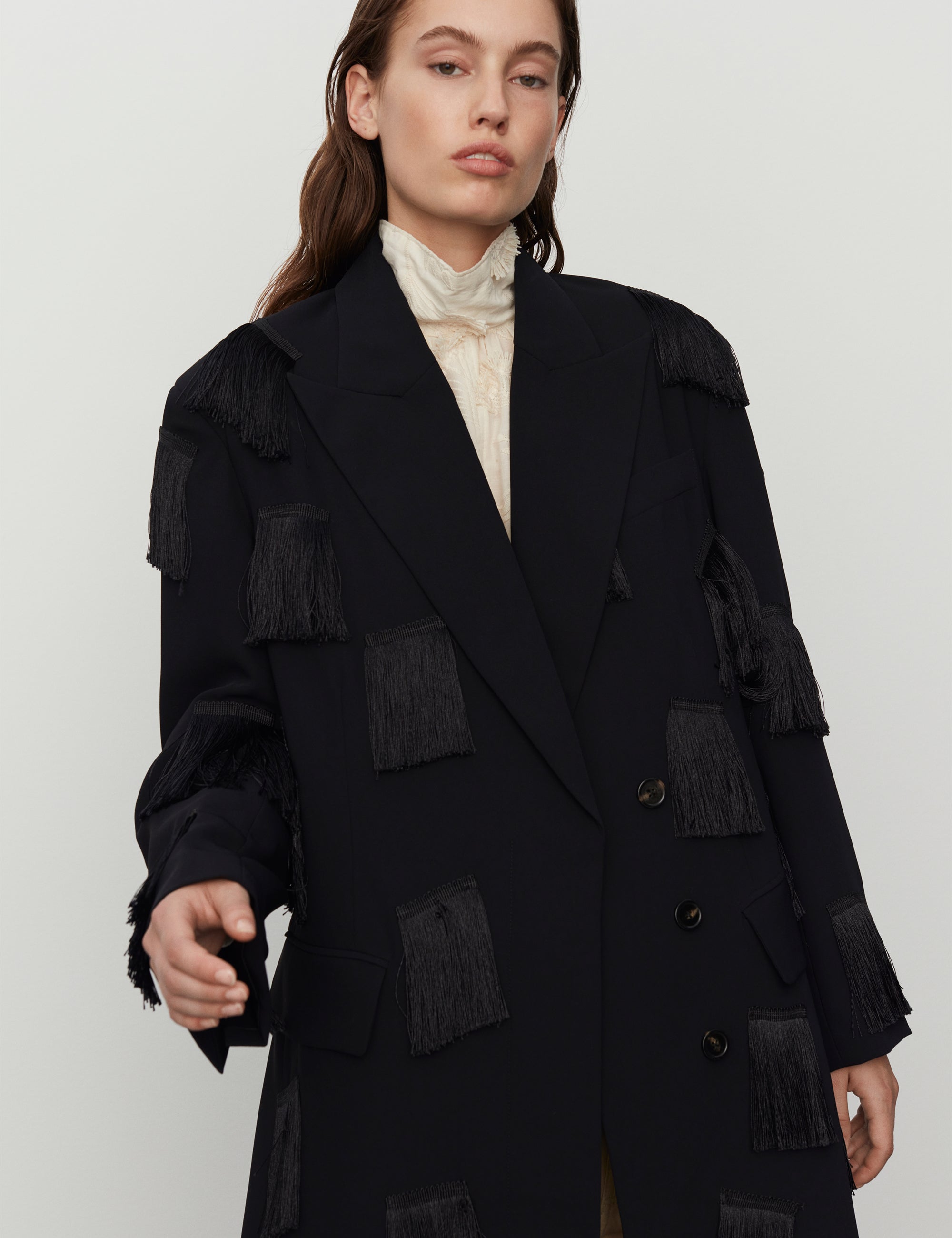 DAY Birger ét Mikkelsen Isobel - Classic Gabardine Coat 190303 Black
