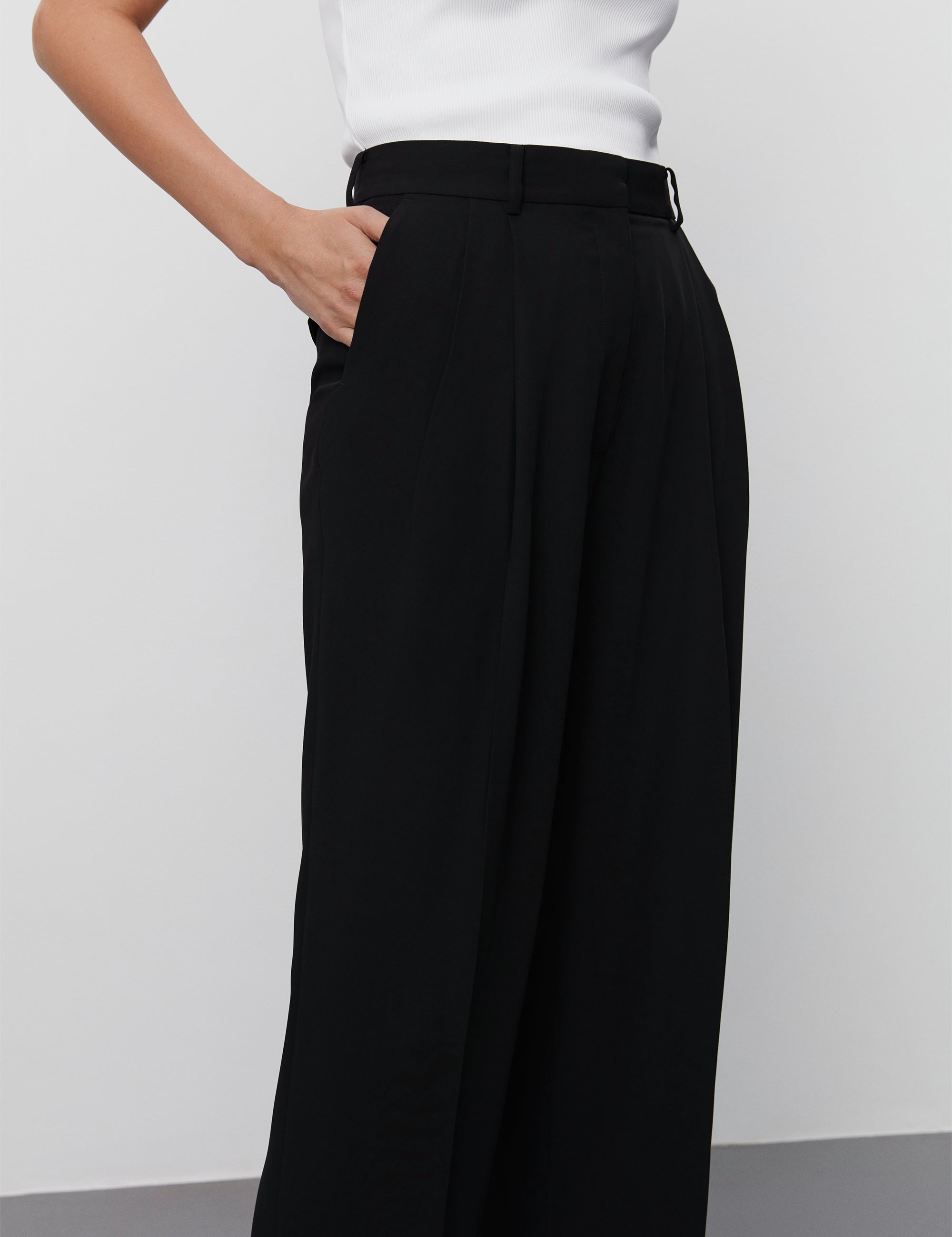 DAY Birger ét Mikkelsen Jacques - Classic Gabardine Pants 190303 Black