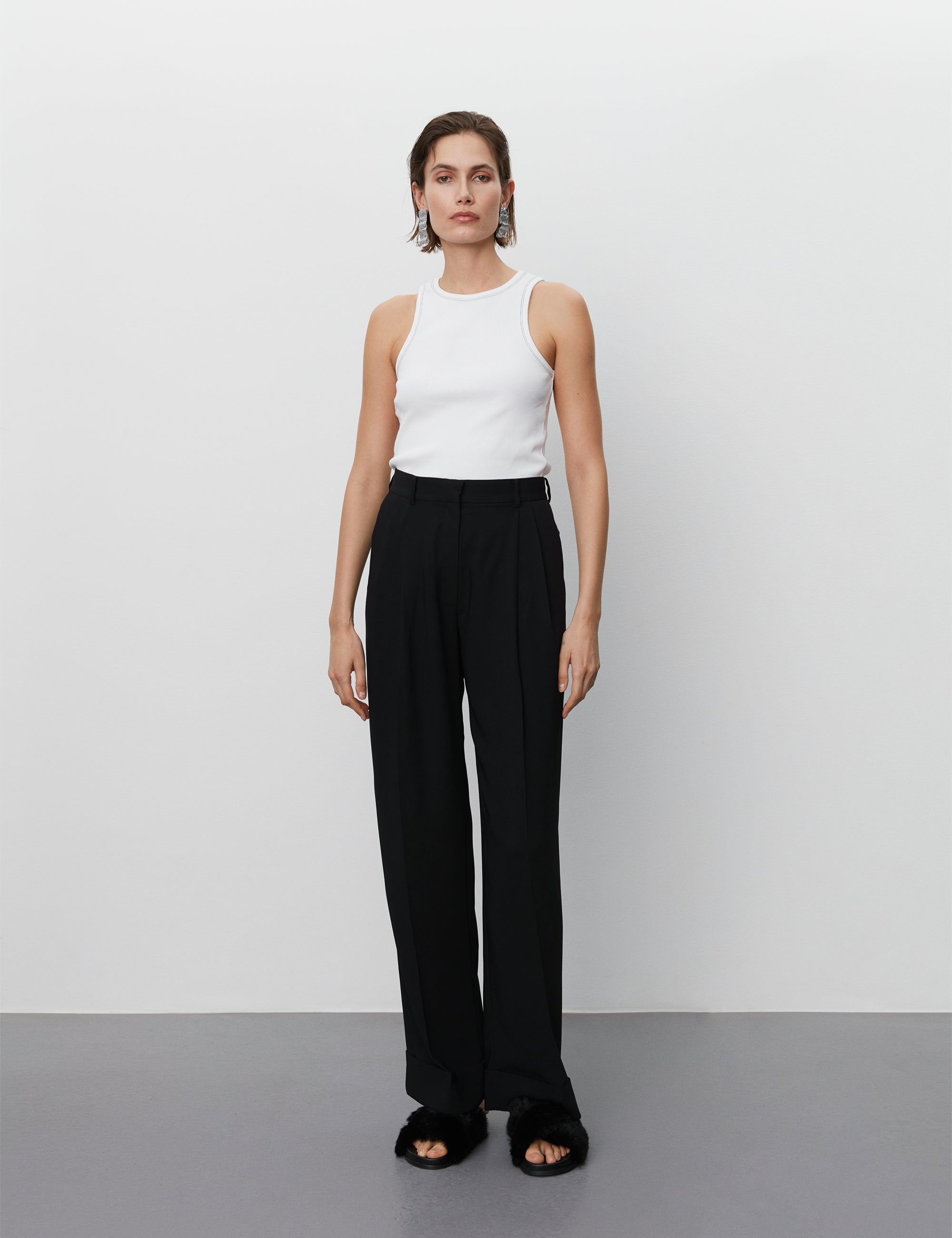 DAY Birger ét Mikkelsen Jacques - Classic Gabardine Pants 190303 Black