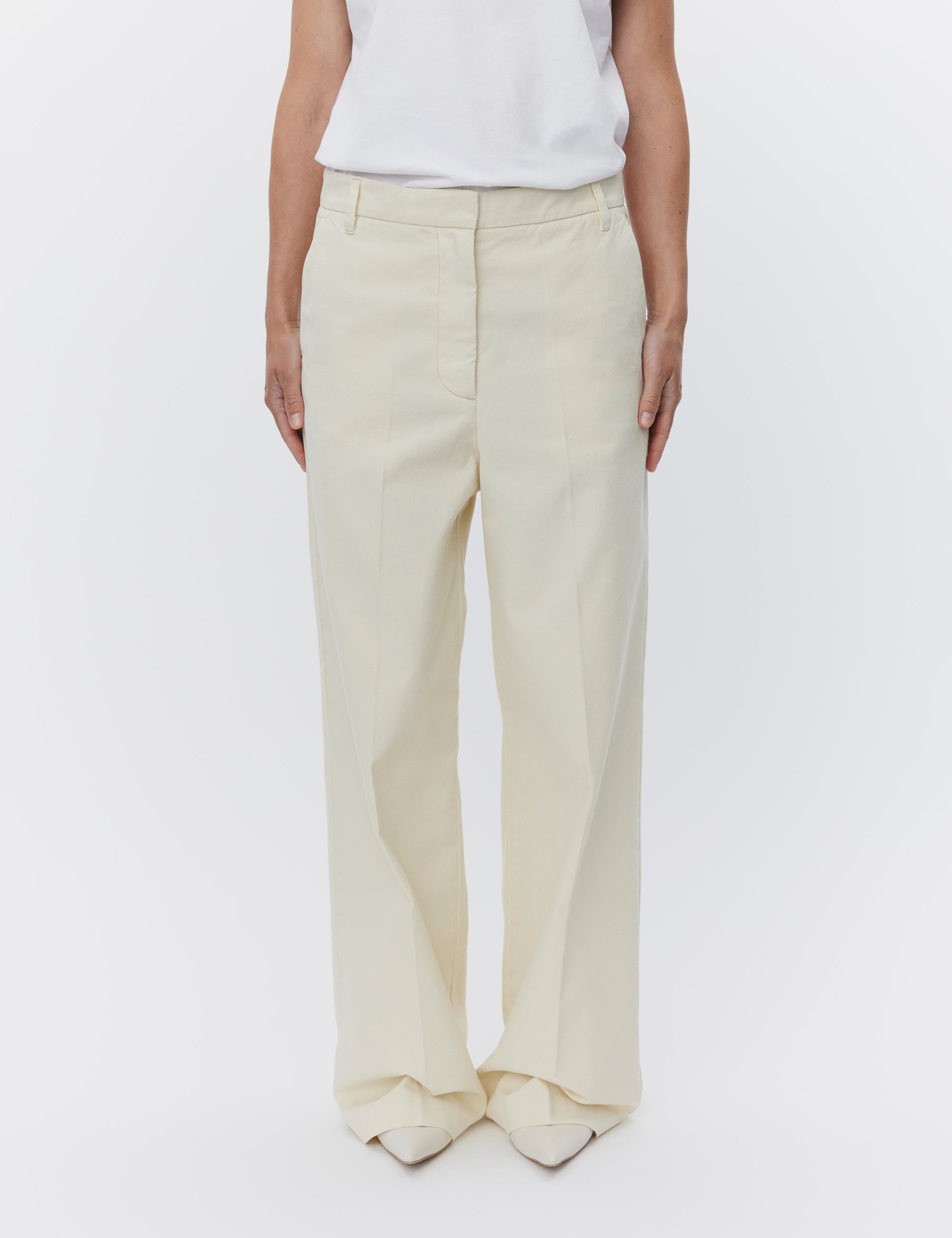 DAY Birger ét Mikkelsen Jade - Modern Canvas Pants 120110 Pistachio Shell