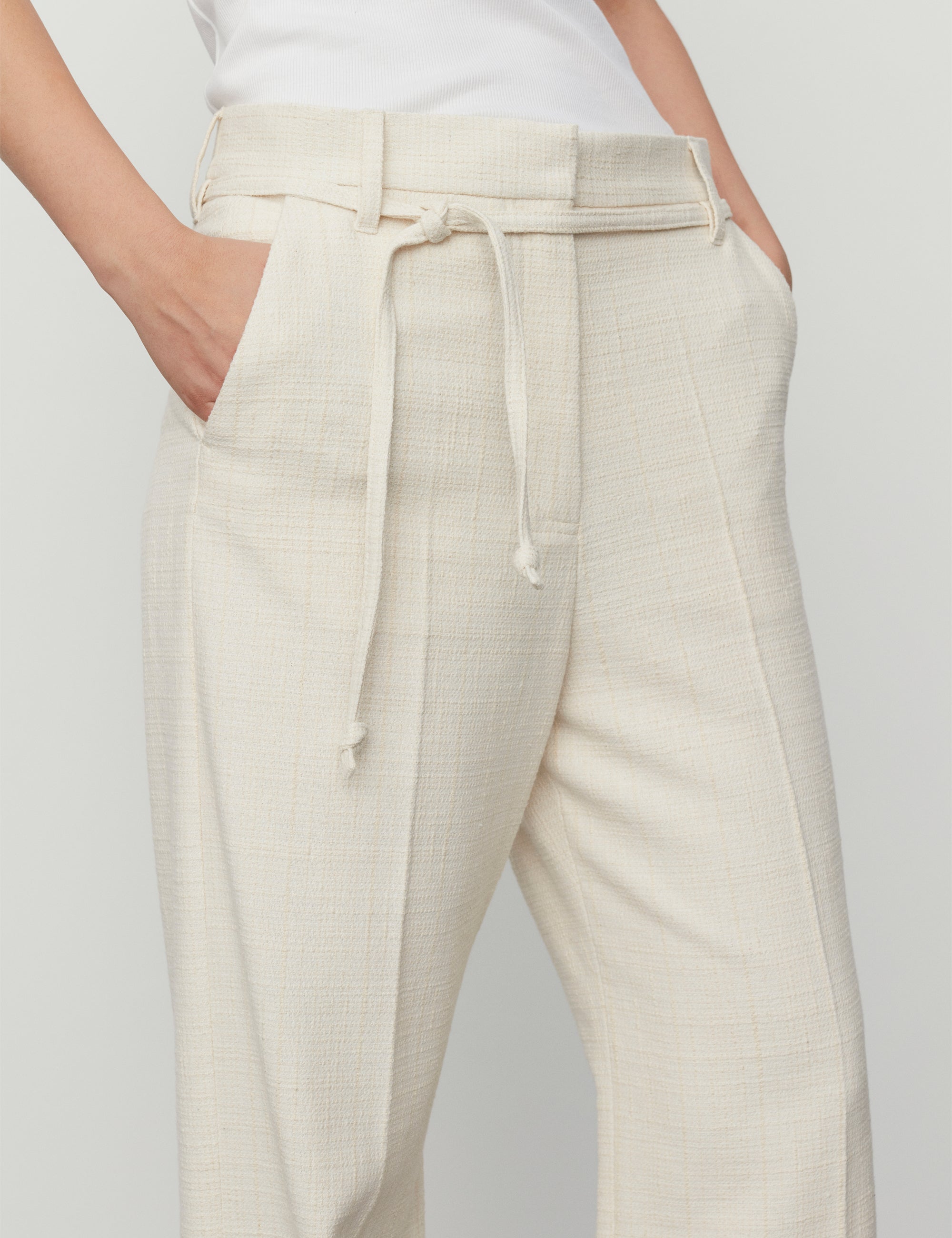 DAY Birger ét Mikkelsen Jade - Tactile Cotton Structure Pants 110605 Jet Stream