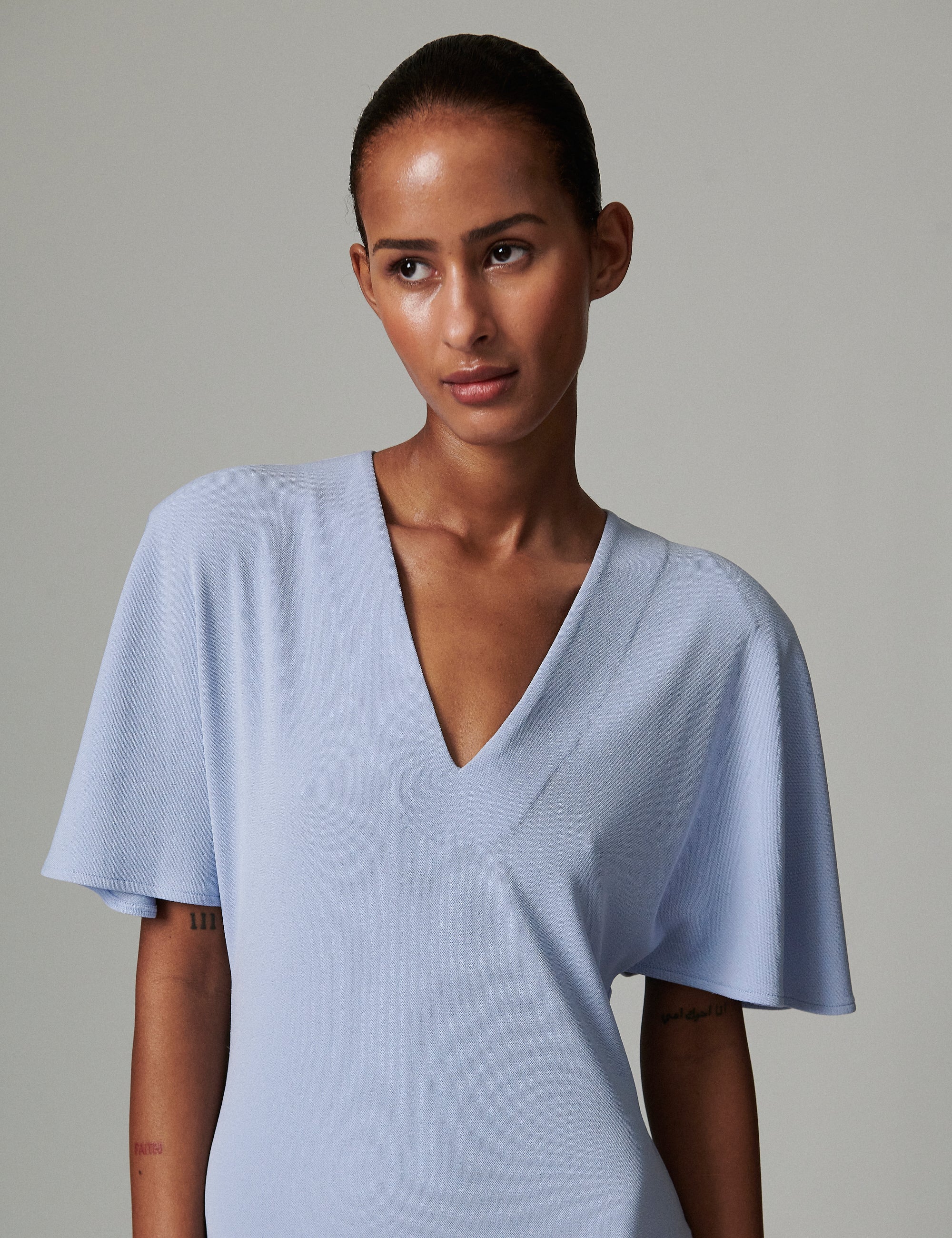 DAY Birger ét Mikkelsen Jayma - All Day Jersey - Dress Dress 163922 BRUNNERA BLUE