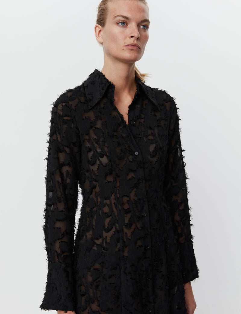 DAY Birger ét Mikkelsen Joe - Delicate Texture Dress 190303 BLACK