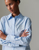 Jojo - Poplina - Shirts - Chambray blue