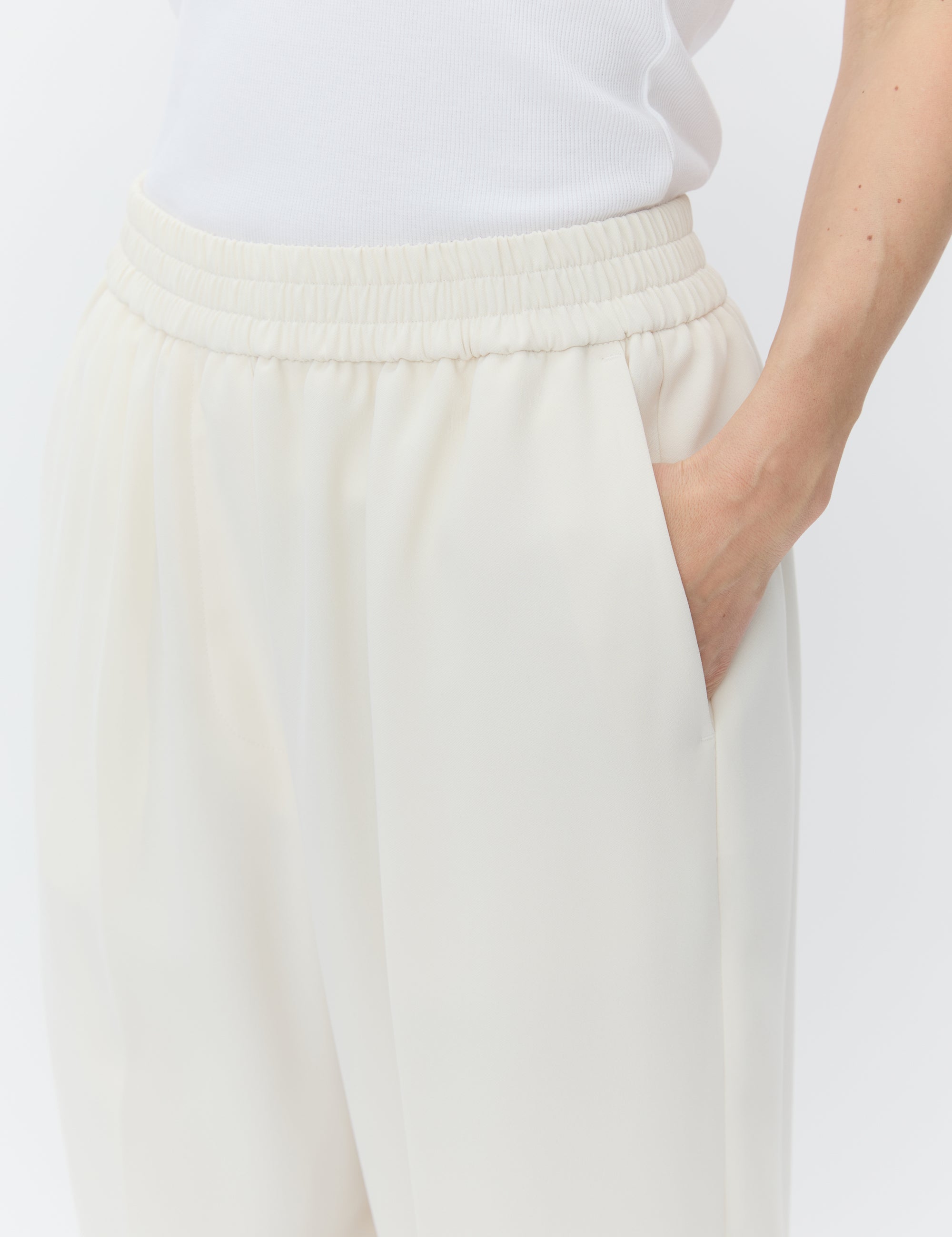 DAY Birger ét Mikkelsen Jonah - Classic Gabardine Pants 01002 Ivory Shade