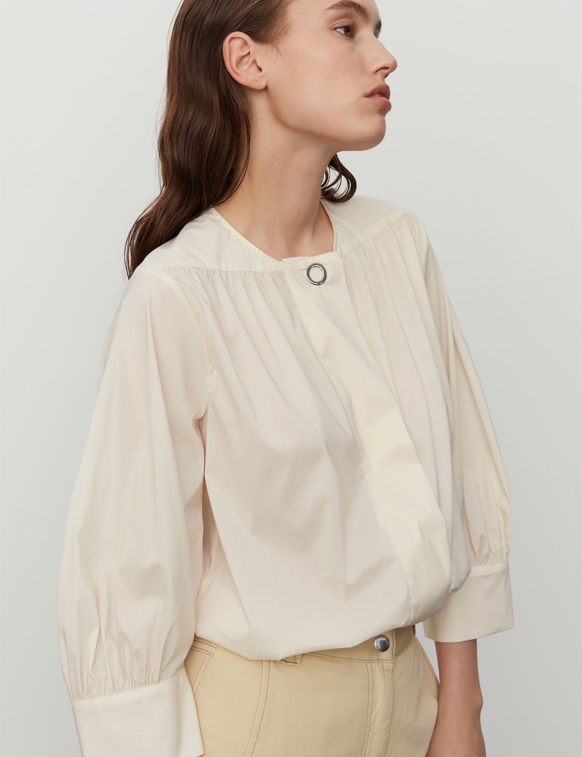 DAY Birger ét Mikkelsen Josephine - Clean Cotton Stretch Shirts & Blouses 110104 Vanilla Ice