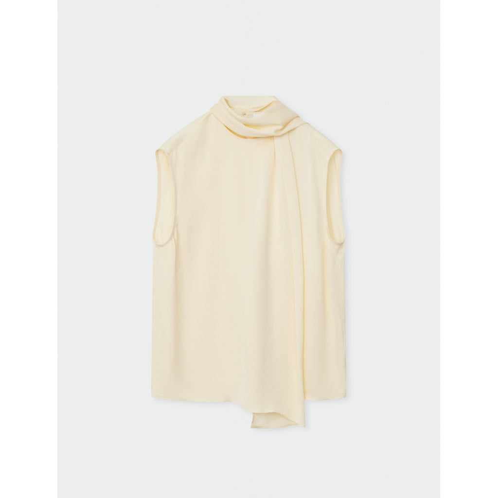 DAY Birger ét Mikkelsen Kehlani - Matte Crepe Shirts & Blouses 110507 WINTER WHITE