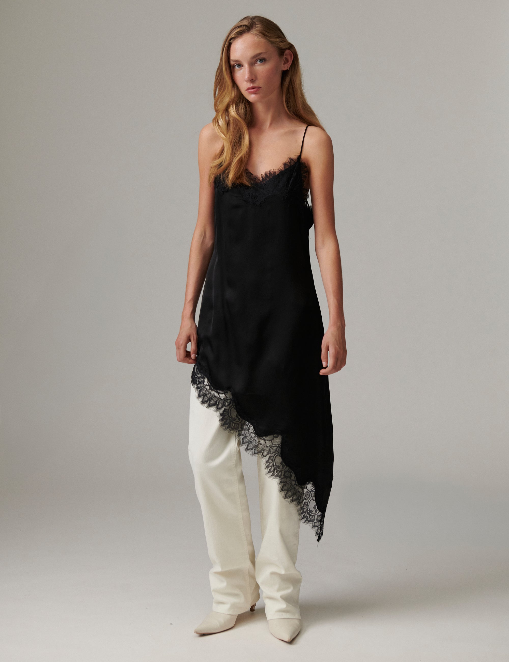 DAY Birger ét Mikkelsen Lara - Fluid Viscose - Top Top 190303 Black