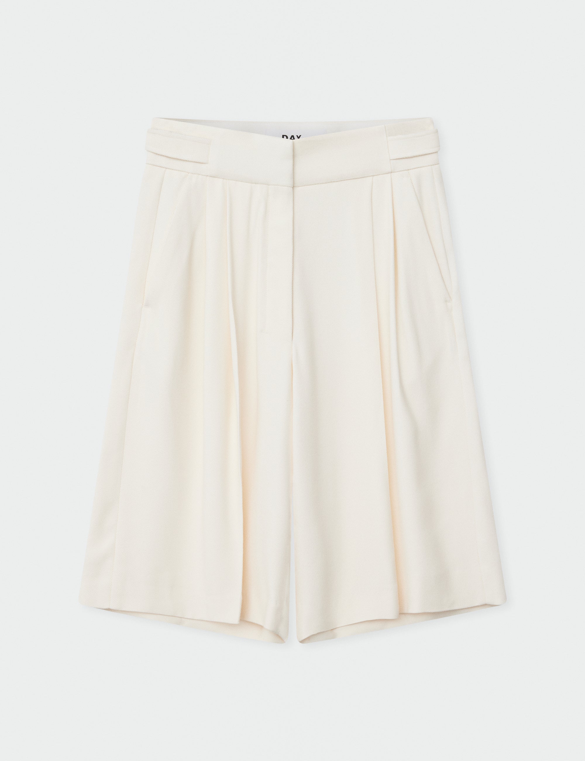 DAY Birger ét Mikkelsen Lcann - Viscose Twill Shorts 110507 WINTER WHITE